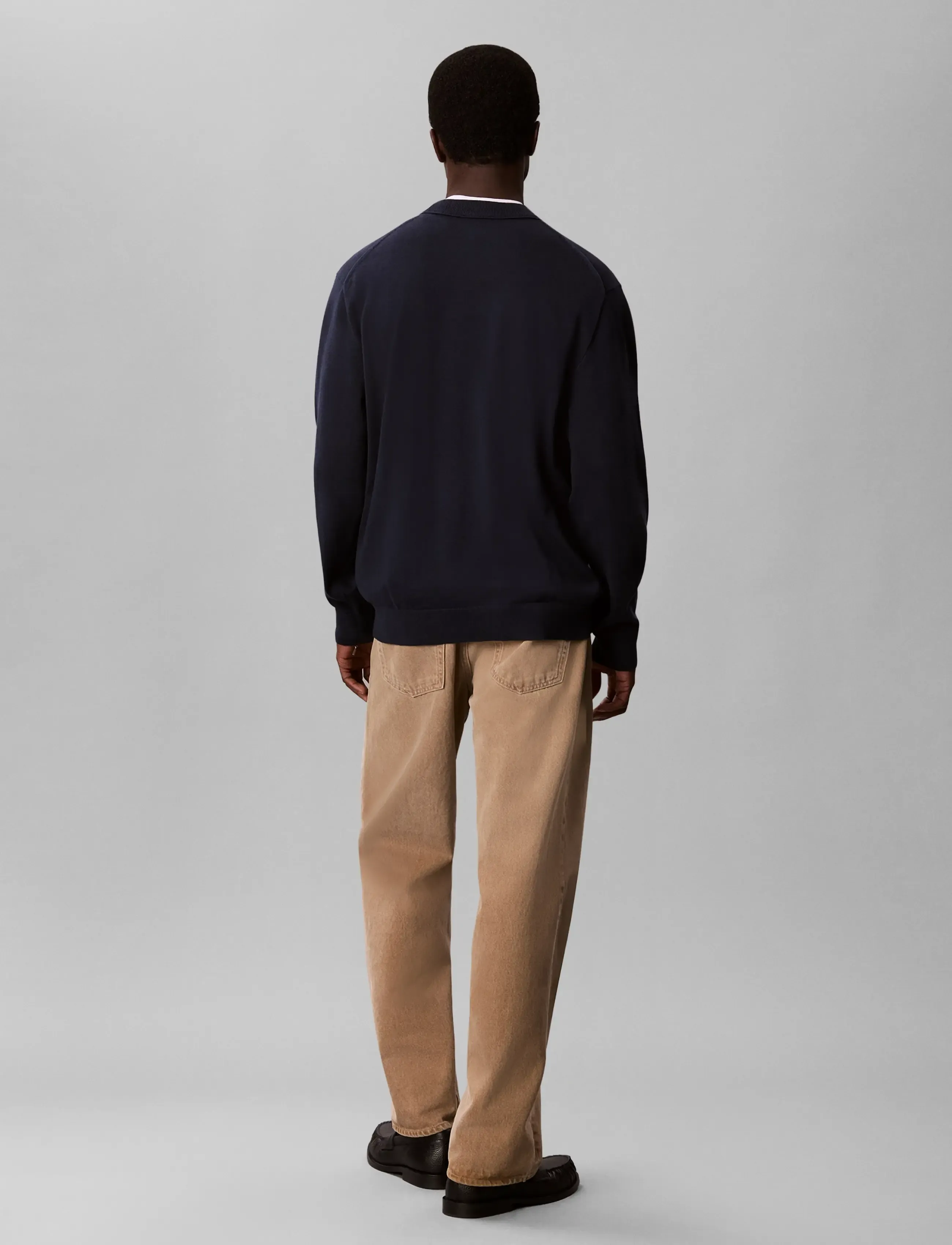 Calvin Klein Jeans - LS EU CLSC CTTN CREWNK SWTR 12GG - rund hals - dark sapphire - 2