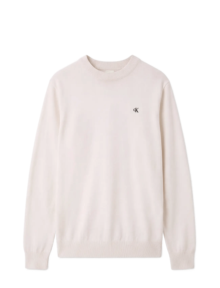 Calvin Klein Jeans - LS EU CLSC CTTN CREWNK SWTR 12GG - rund hals - tofu - 1