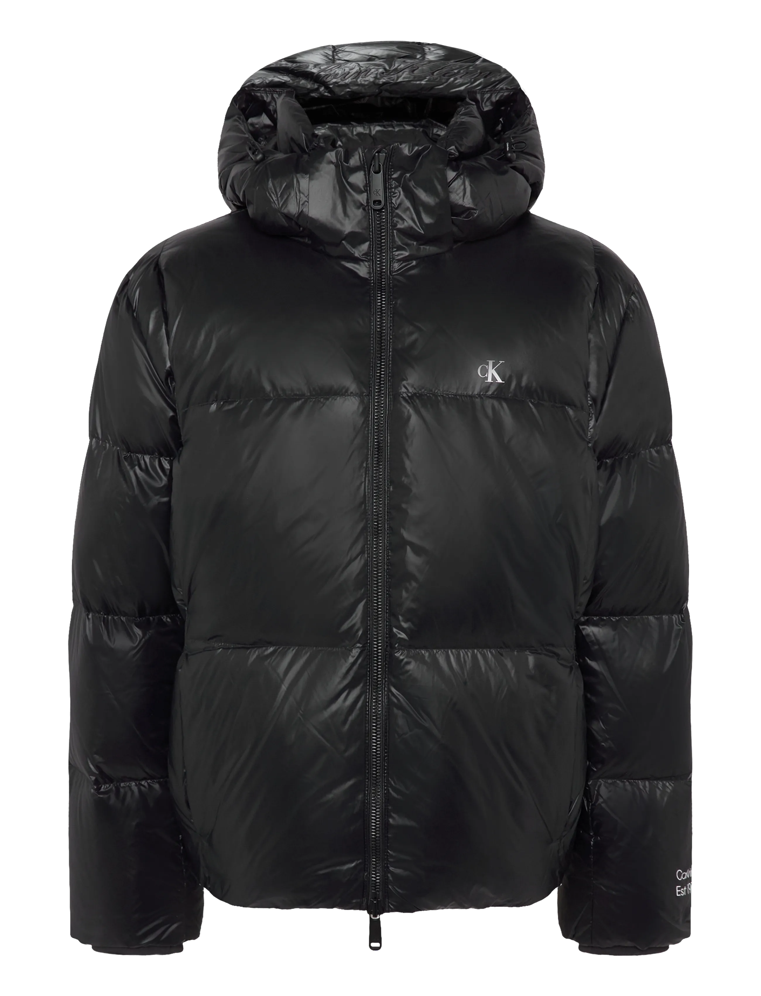 Calvin Klein Jeans - LS GLOSSY DETACHABLE HD DOWN PUF - winterjacken - black - 1