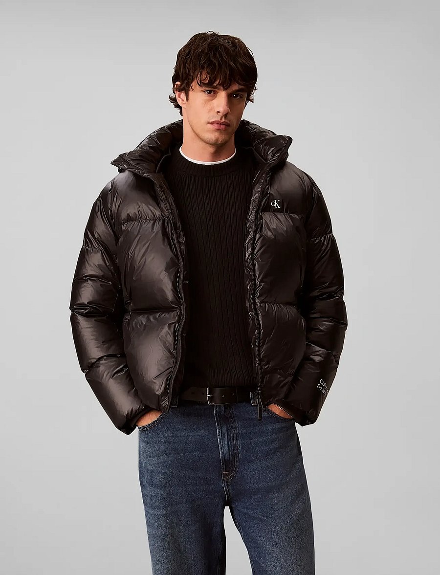 Calvin Klein Jeans - LS GLOSSY DETACHABLE HD DOWN PUF - winterjacken - black - 4