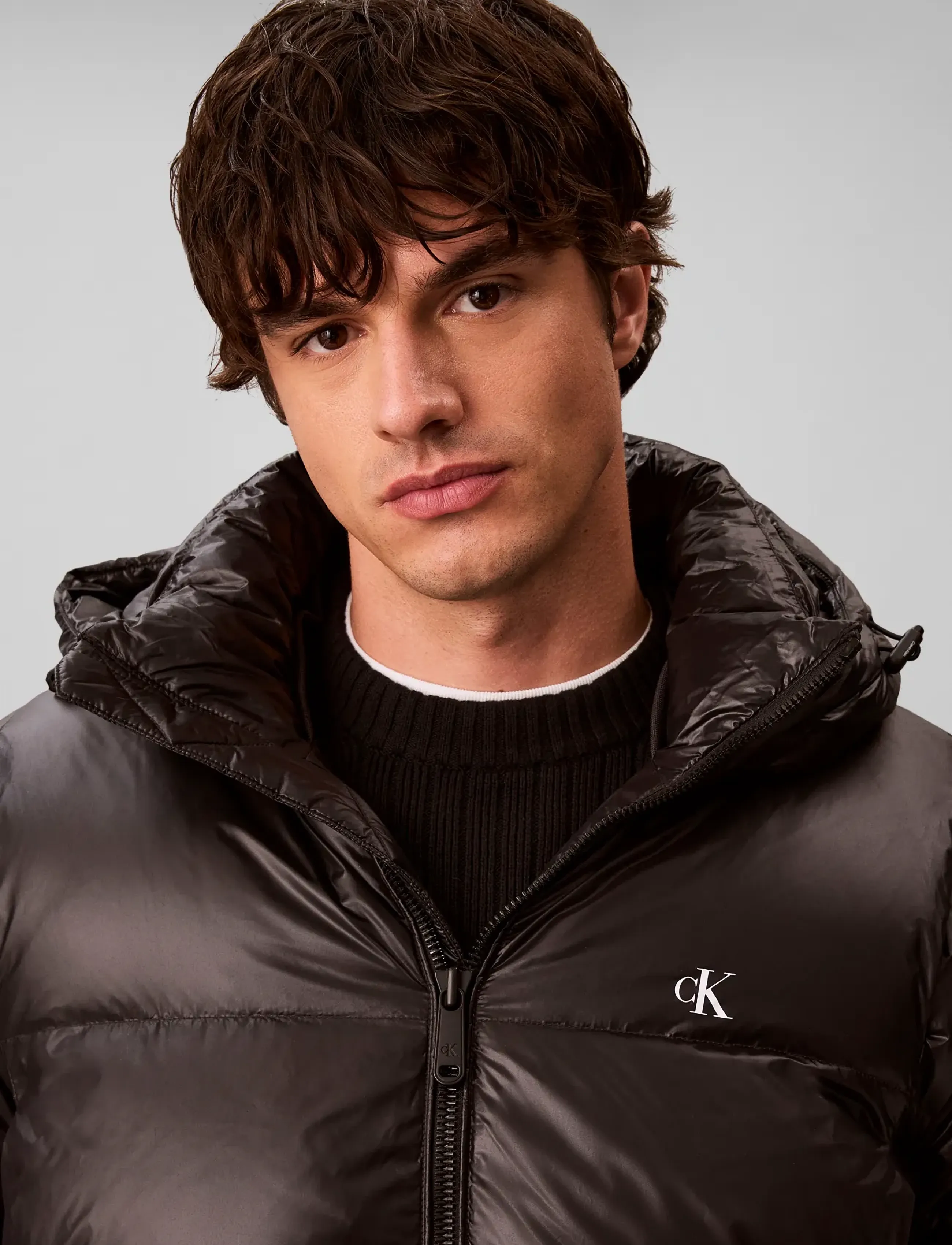 Calvin Klein Jeans - LS GLOSSY DETACHABLE HD DOWN PUF - winterjacken - black - 5