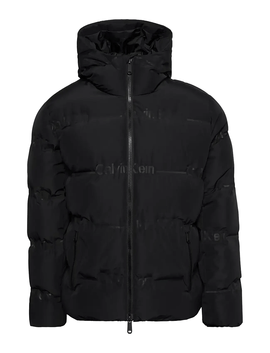 Calvin Klein Jeans - LS RLXD LOGO HEAT SEAL DOWN PUFF - black - 1