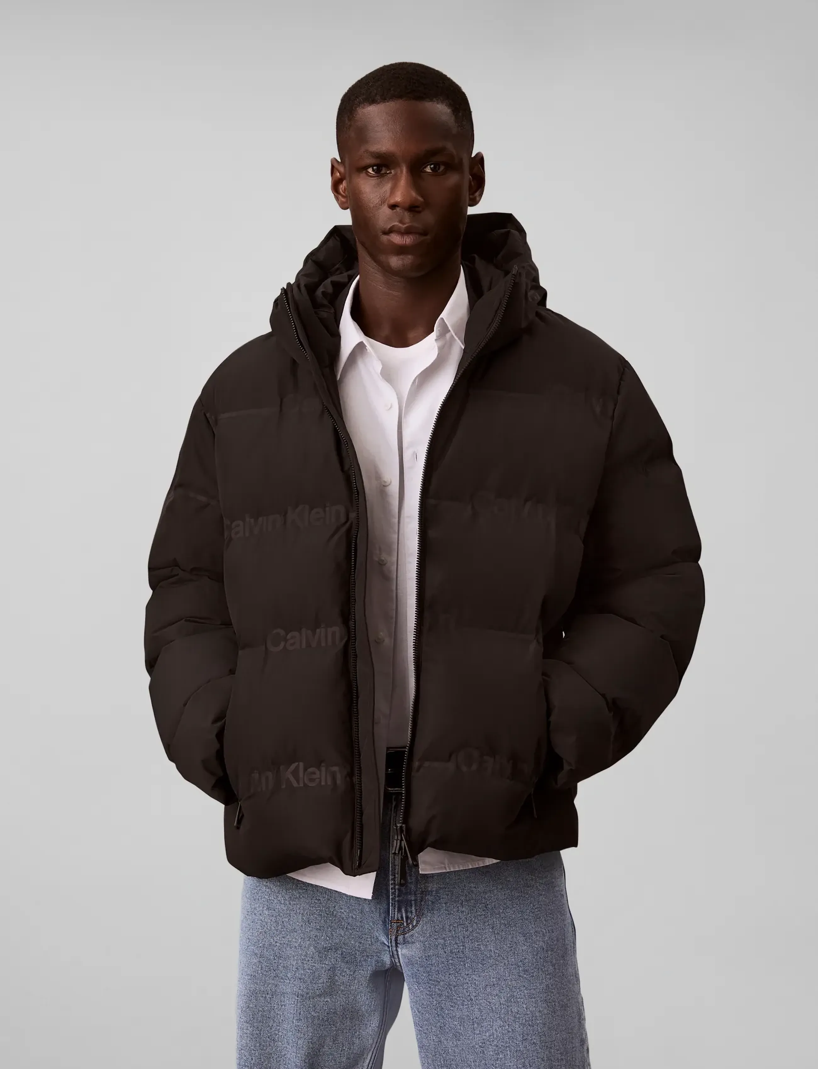 Calvin Klein Jeans - LS RLXD LOGO HEAT SEAL DOWN PUFF - black - 3