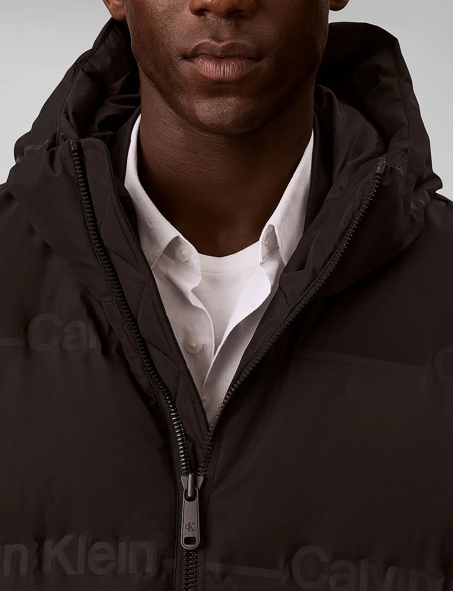 Calvin Klein Jeans - LS RLXD LOGO HEAT SEAL DOWN PUFF - black - 4