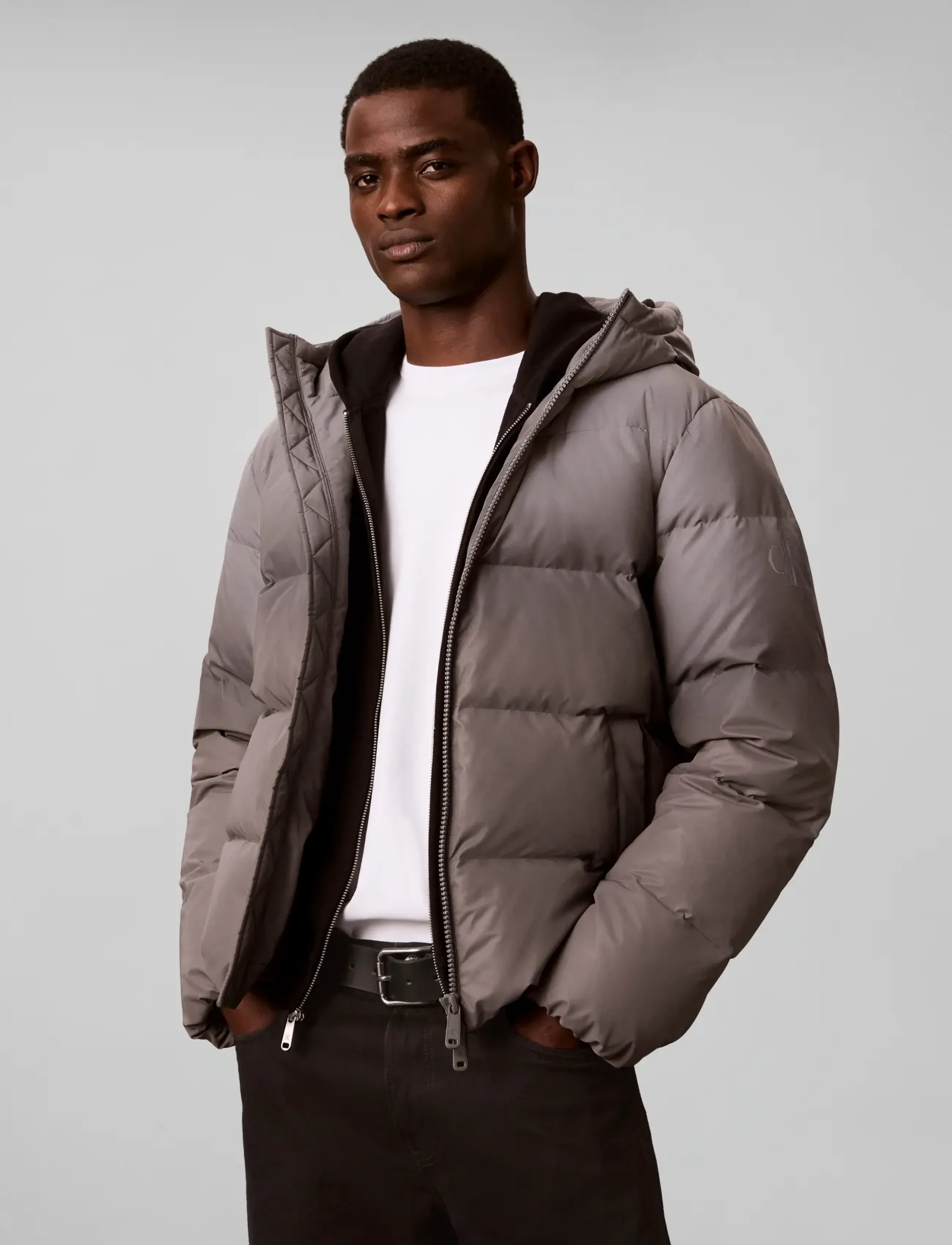 Calvin Klein Jeans - LS REFLECTIVE OMBRE DOWN PUFFER - silver ombre - 3
