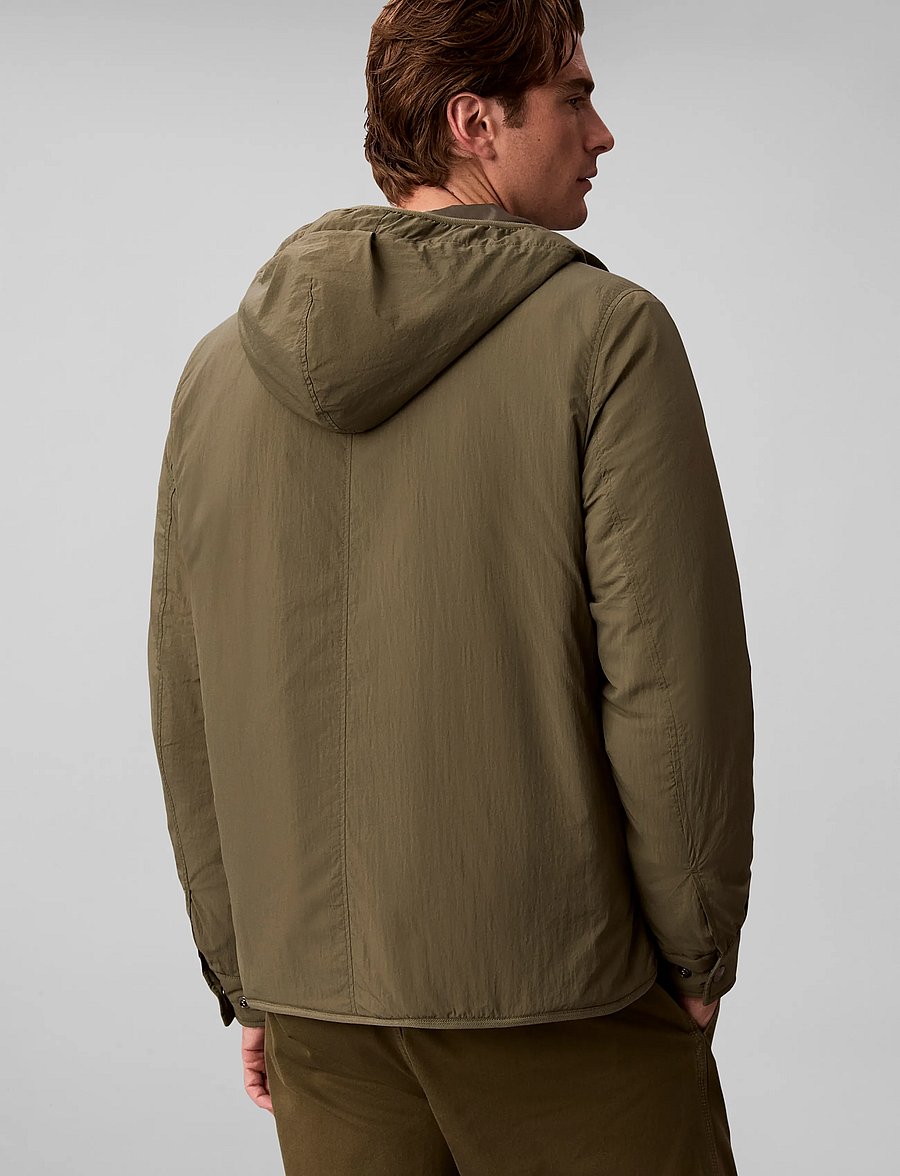 Calvin Klein Jeans - LS CRINKLE NYLON PUFFER JKT - daunenjacken - dusty olive - 3