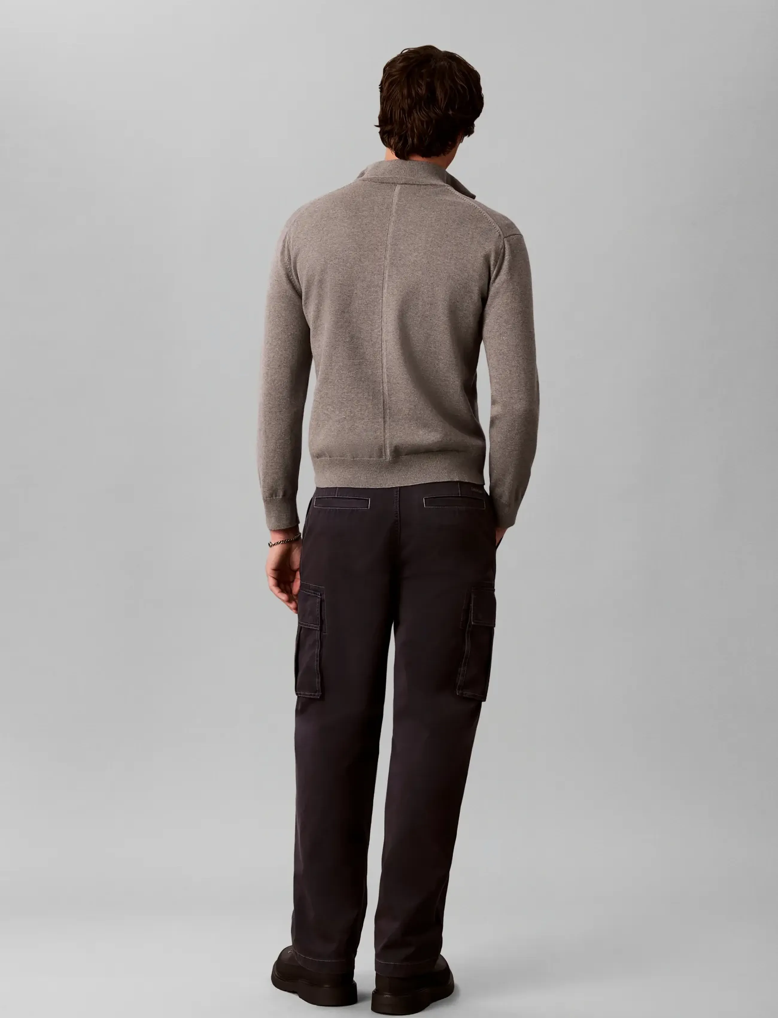 Calvin Klein Jeans - BAGGY UTILITY COTTON TWILL CARGO - dark sapphire - 2