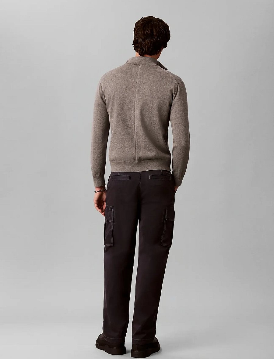 Calvin Klein Jeans - BAGGY UTILITY COTTON TWILL CARGO - dark sapphire - 2