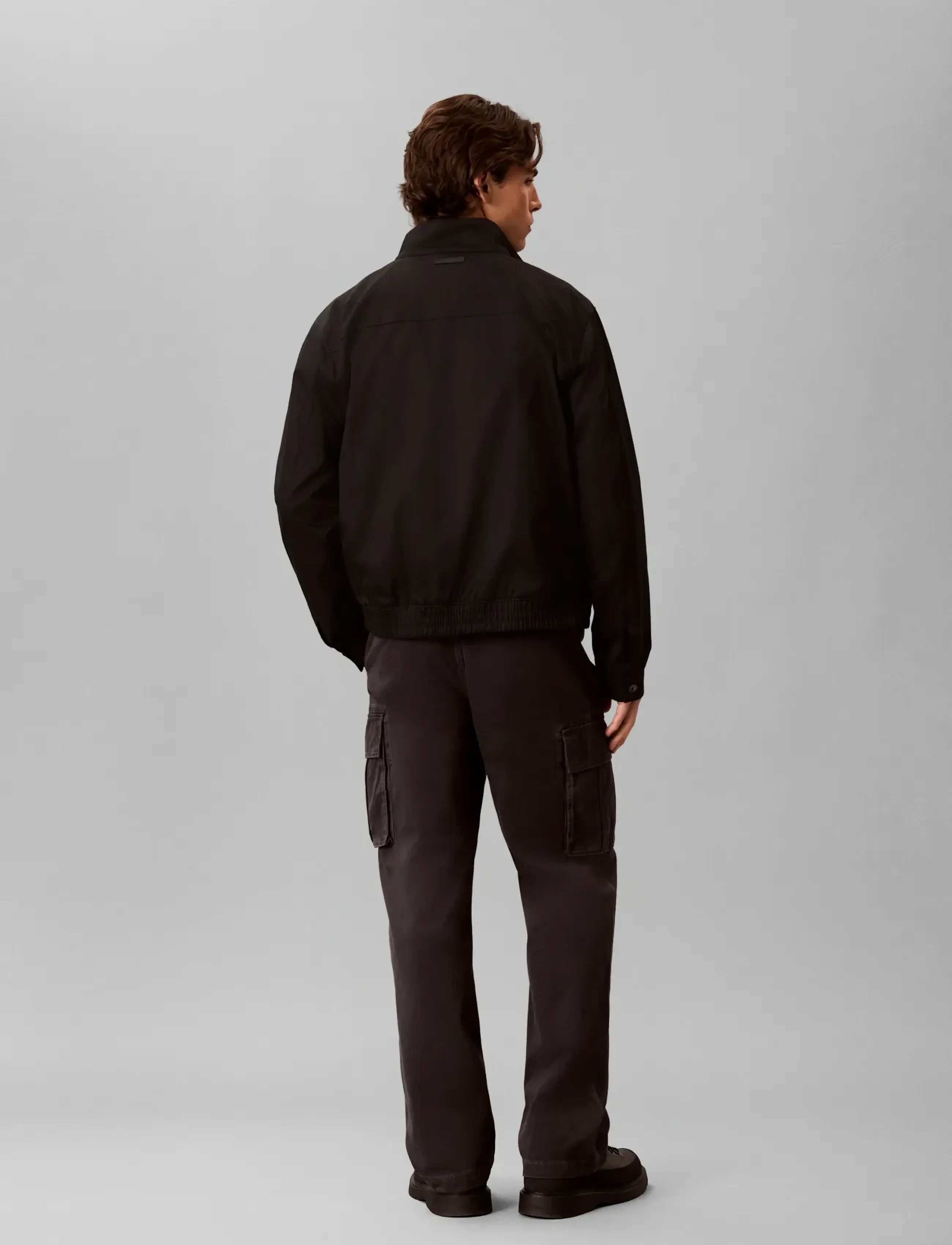 Calvin Klein Jeans - BAGGY UTILITY COTTON TWILL CARGO - volcanic ash - 2