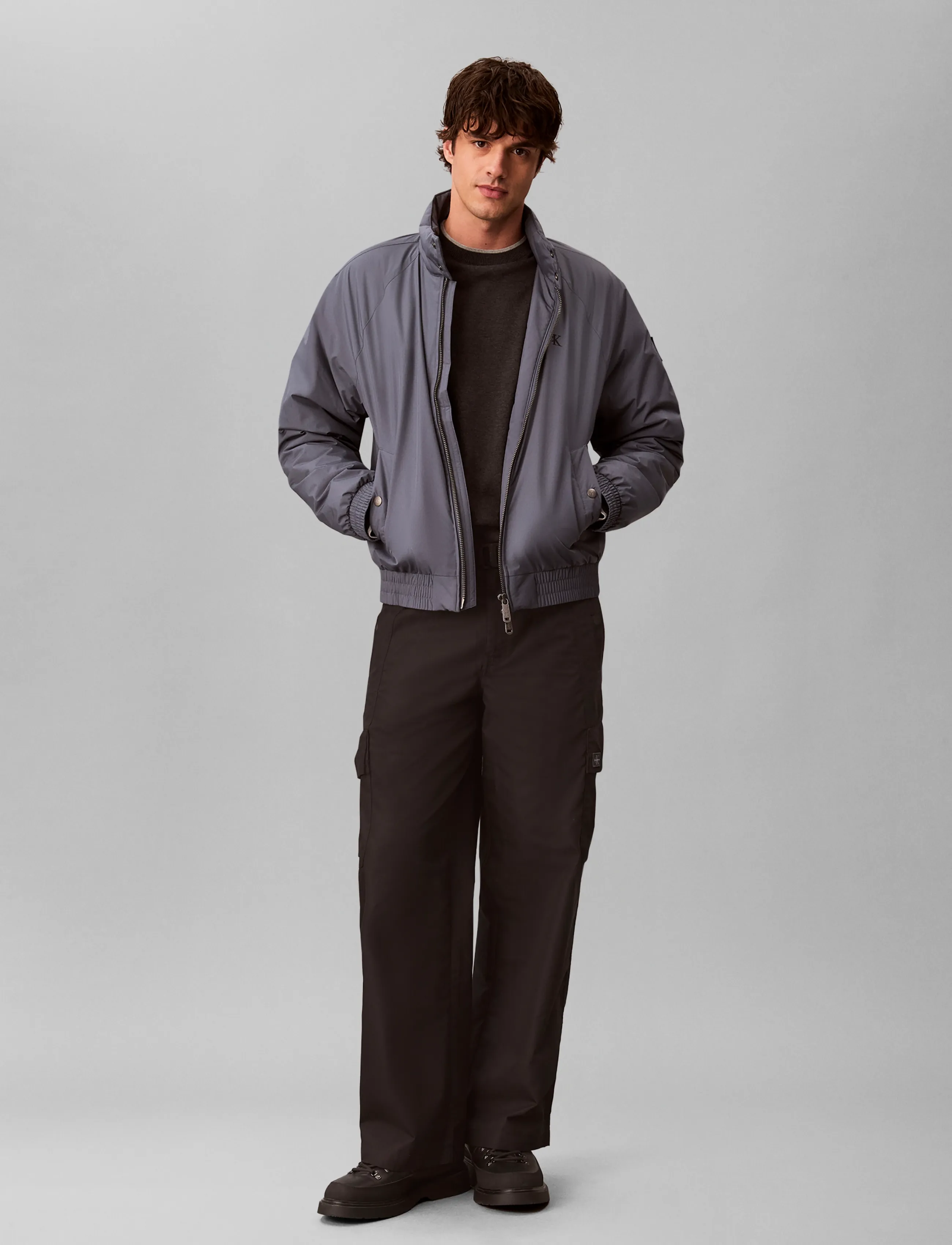Calvin Klein Jeans - COTTON RIPSTOP CARGO PANT - black - 5