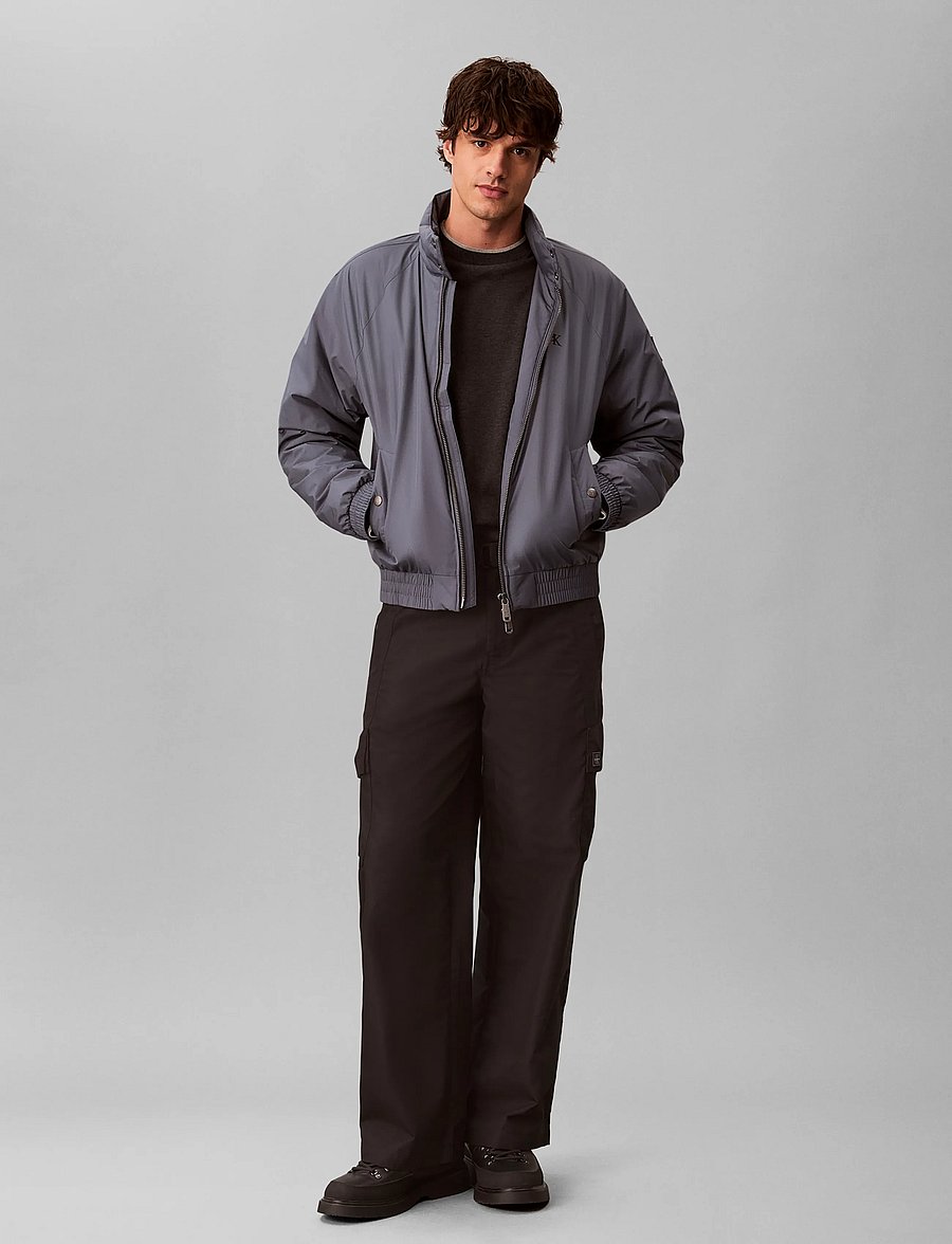 Calvin Klein Jeans - COTTON RIPSTOP CARGO PANT - cargohosen - black - 5