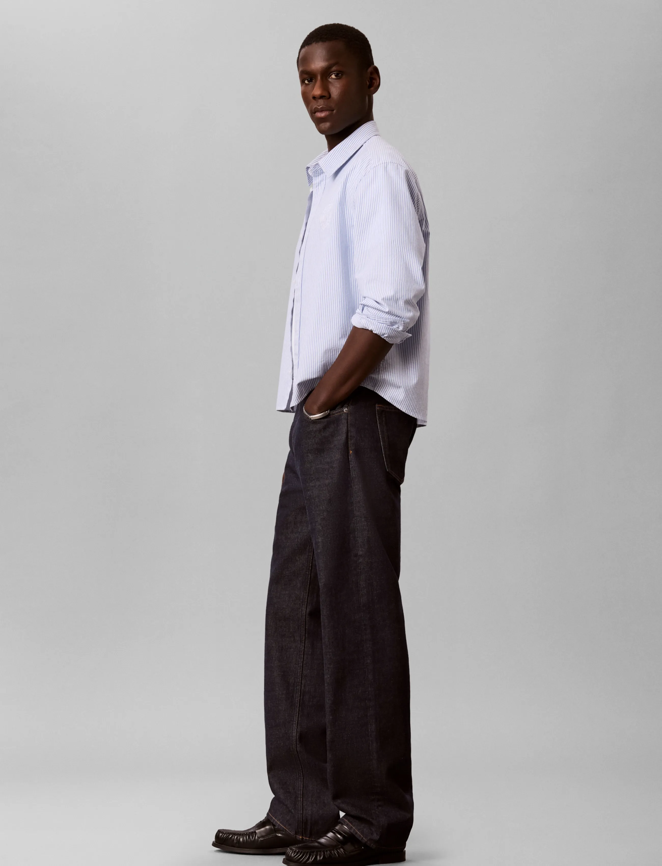Calvin Klein Jeans 90S STRAIGHT ICONIC INDIGO JEAN - Streetstyle - ICONIC INDIGO / navy