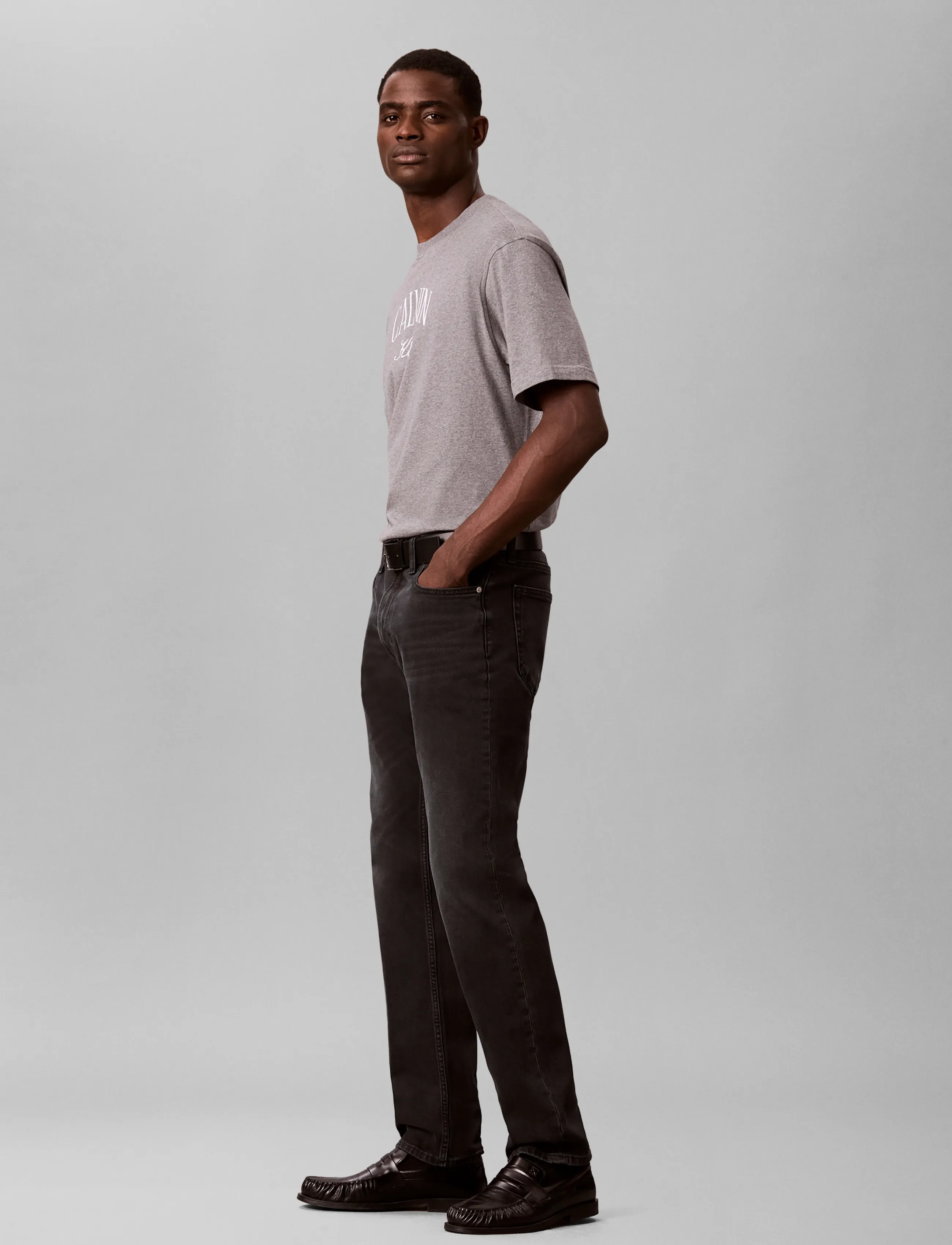Calvin Klein Jeans - SLIM MIDNIGHT EMERALD JEAN - midnight emerald - 5