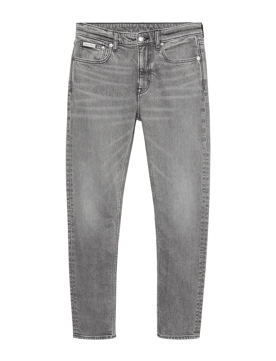 Calvin Klein Jeans - SLIM TAPER BASALT JEAN - slim-fit jeans - basalt - 1