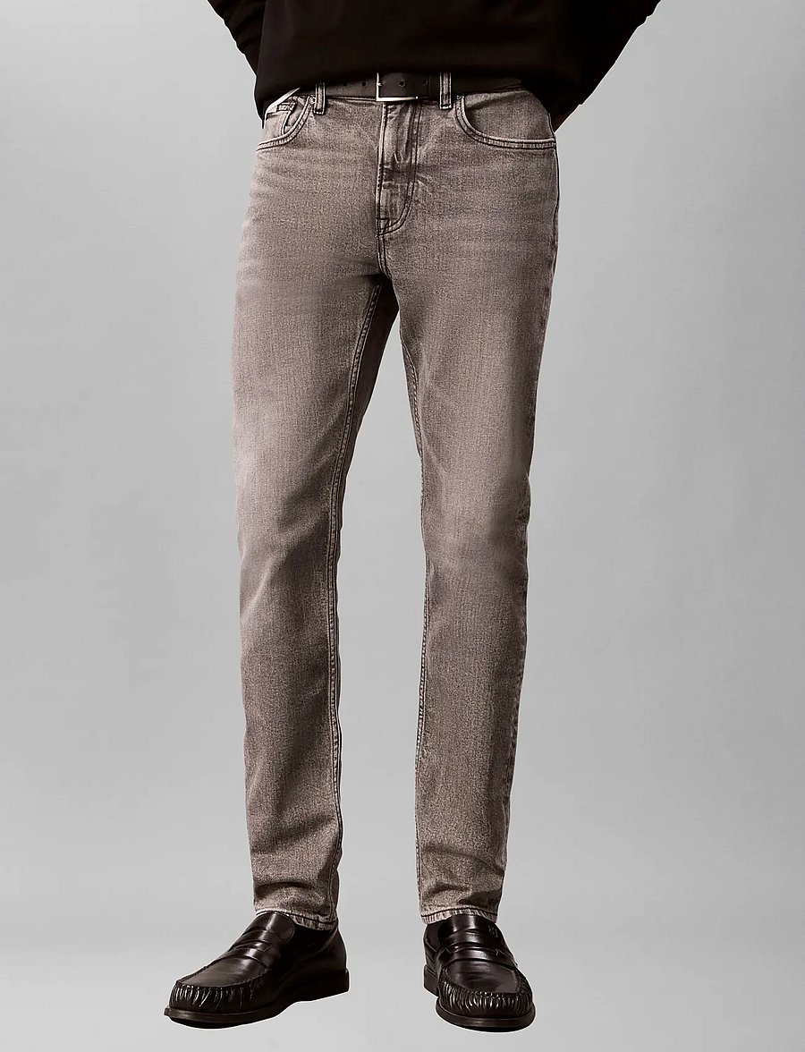Calvin Klein Jeans - SLIM TAPER BASALT JEAN - slim-fit jeans - basalt - 3
