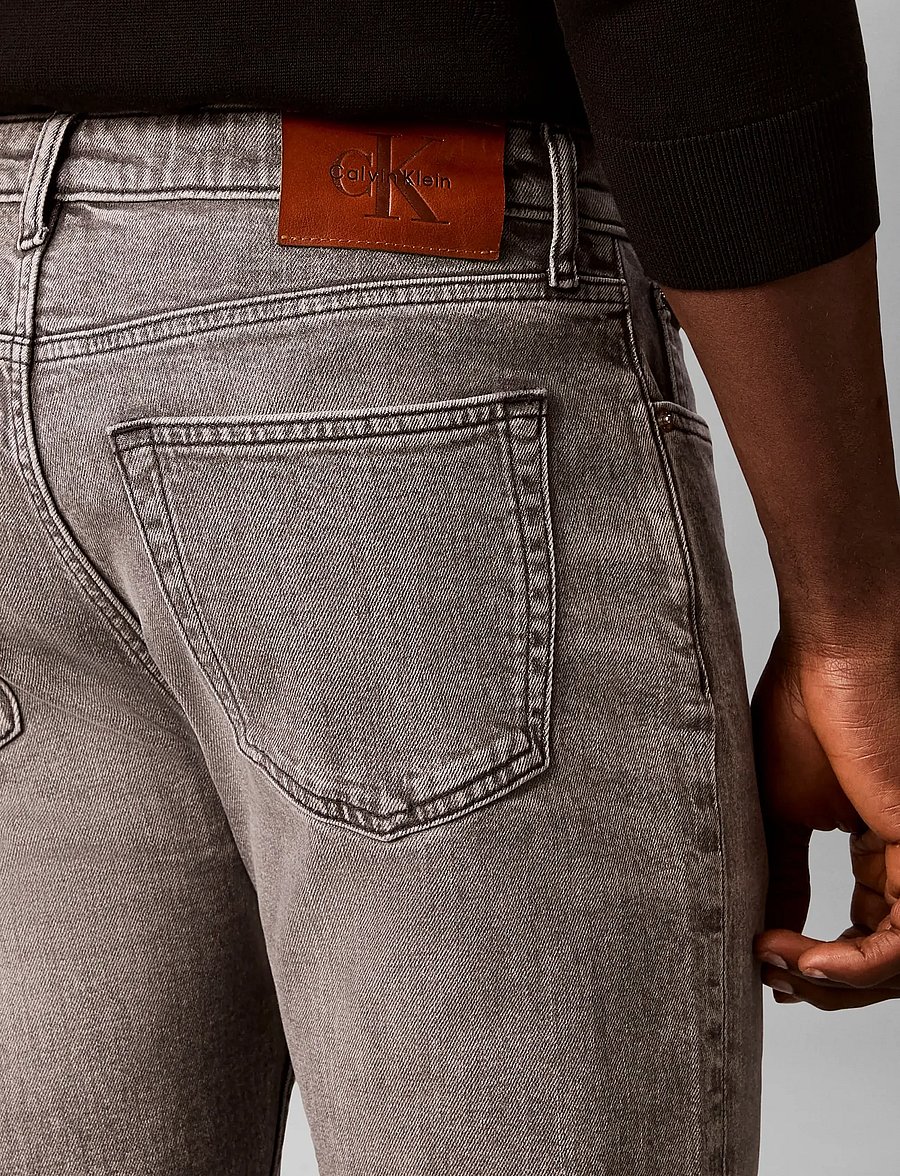 Calvin Klein Jeans - SLIM TAPER BASALT JEAN - slim-fit jeans - basalt - 5