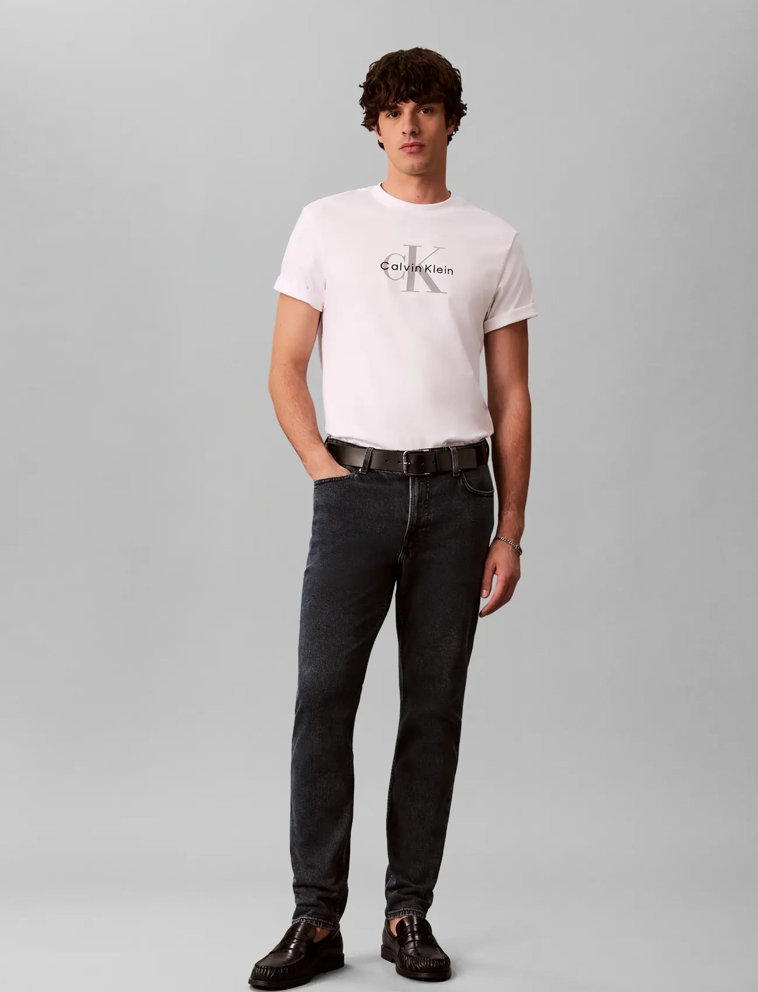 Calvin Klein Jeans Slim Taper Everest Jean, 34 x 34, Blue, Jeans > Smalle, Herre