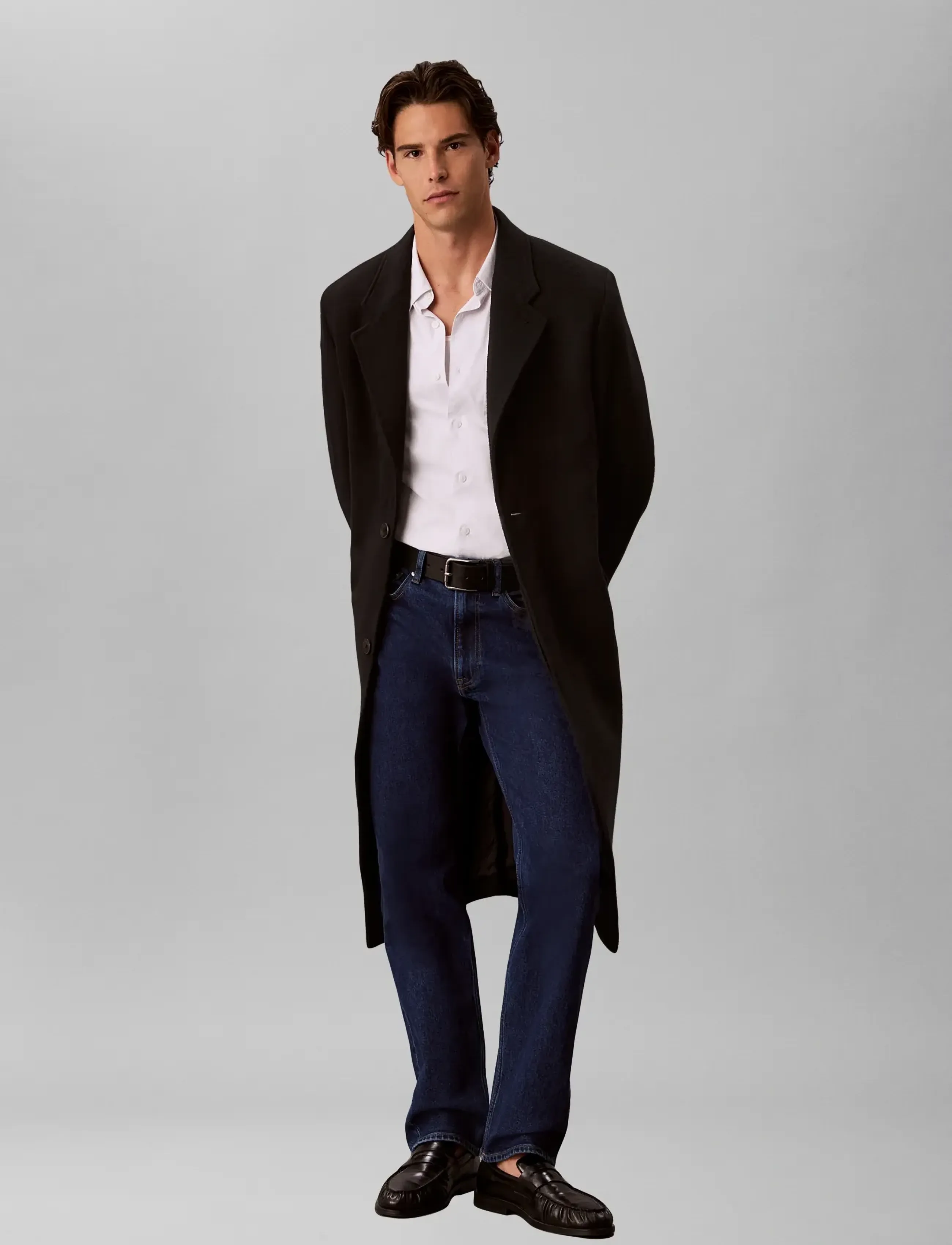 Calvin Klein Jeans STANDARD STRAIGHT HARMONY BLUE J - Tøj - HARMONY BLUE / blue