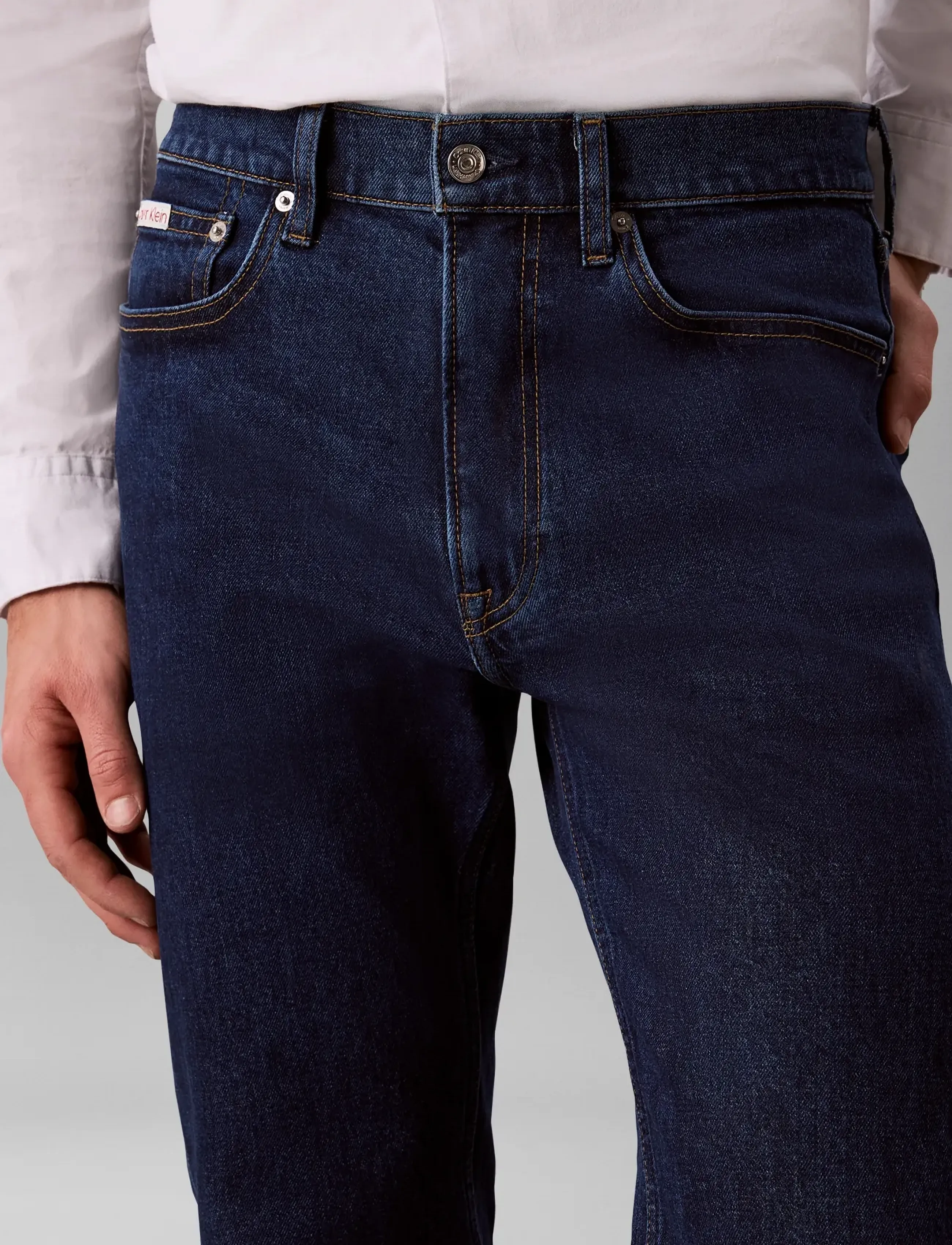 Calvin Klein Jeans - STANDARD STRAIGHT HARMONY BLUE J - regular jeans - harmony blue - 4
