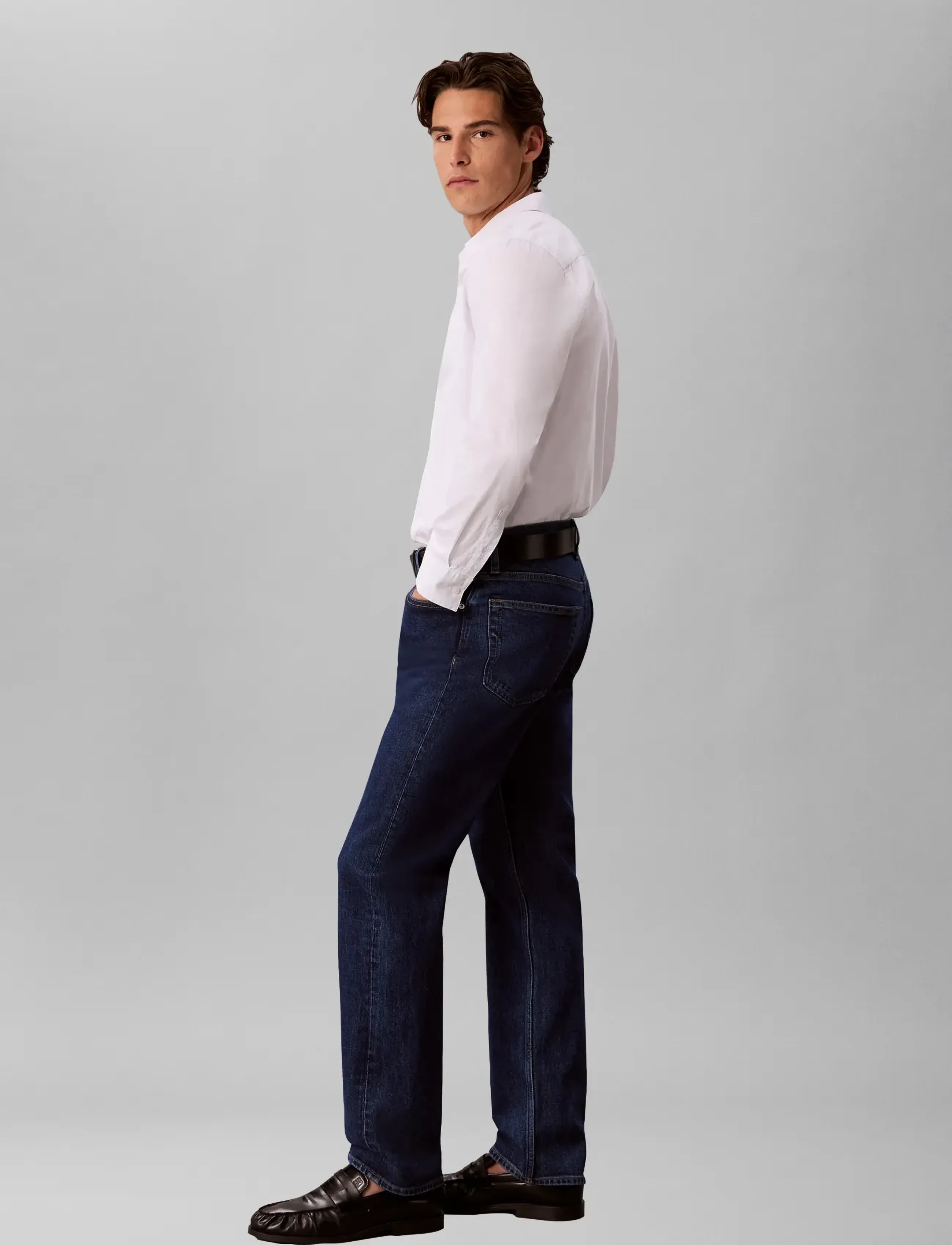 Calvin Klein Jeans STANDARD STRAIGHT HARMONY BLUE J - Streetstyle - HARMONY BLUE / blue