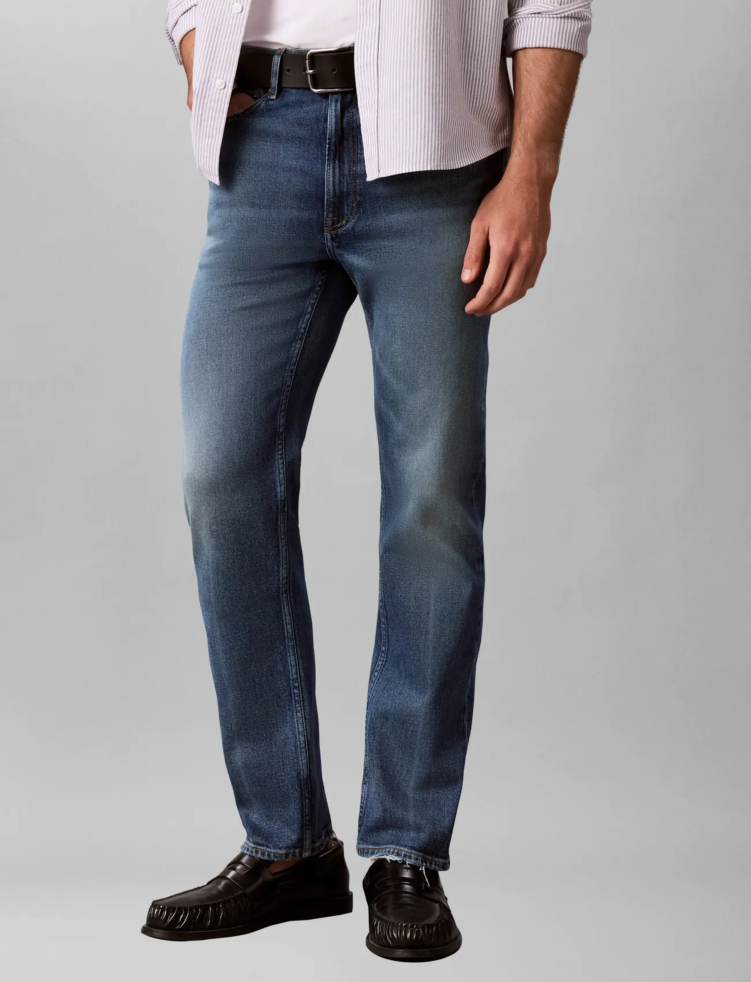 Calvin Klein Jeans - STANDARD STRAIGHT WINTER HAZE JE - winter haze - 3