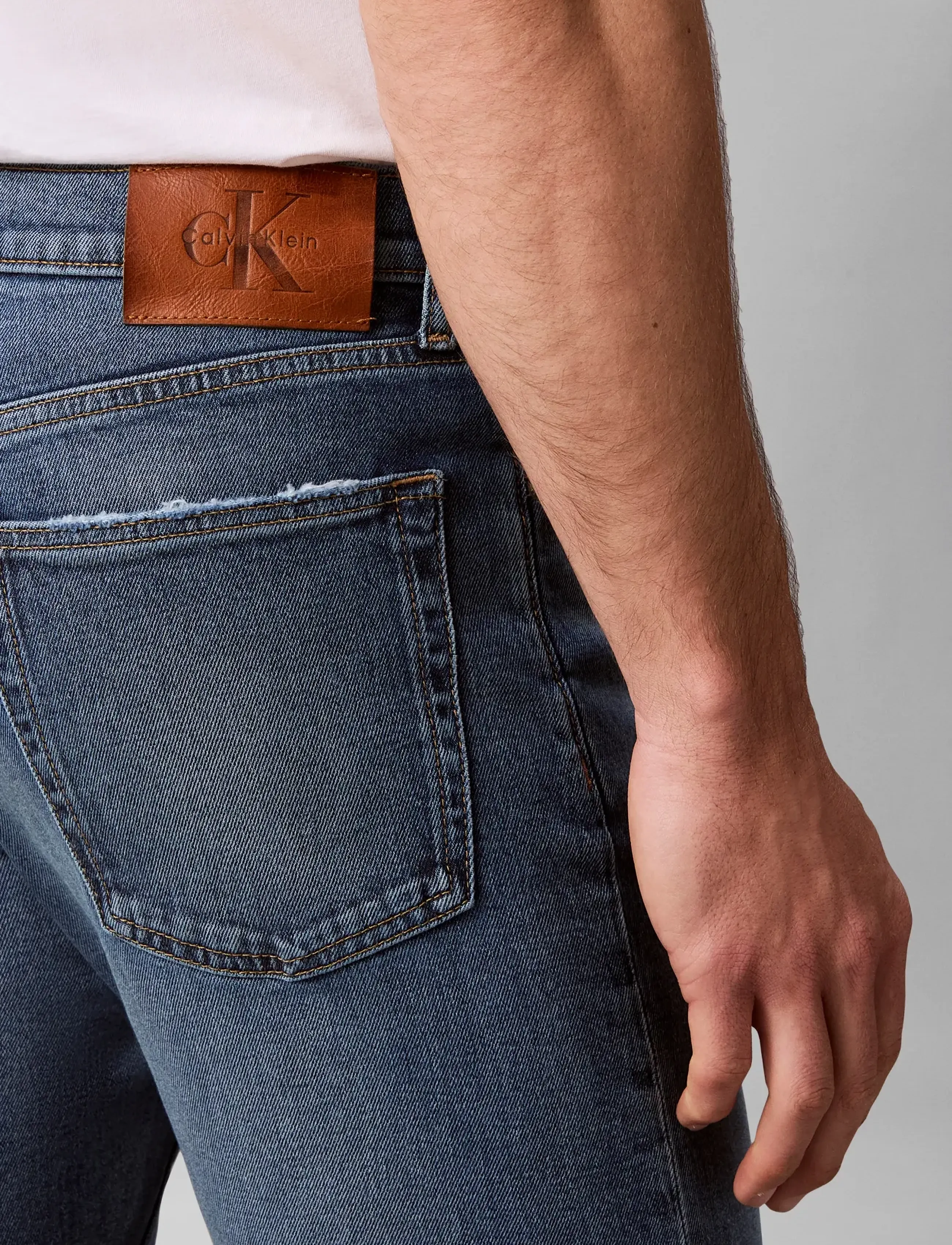 Calvin Klein Jeans - STANDARD STRAIGHT WINTER HAZE JE - winter haze - 5