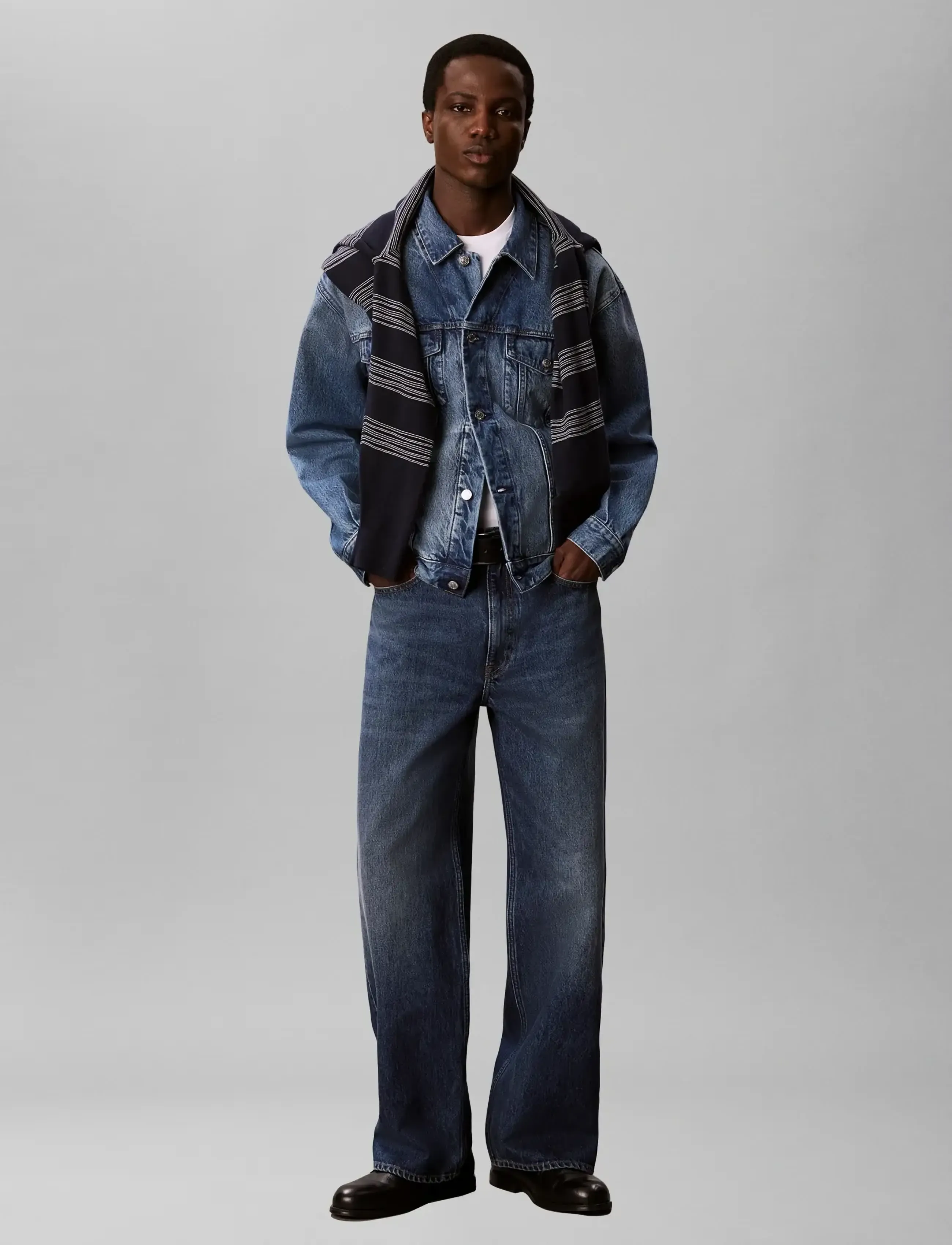 Calvin Klein Jeans BAGGY TIDAL JEAN - Tøj - TIDAL / blue