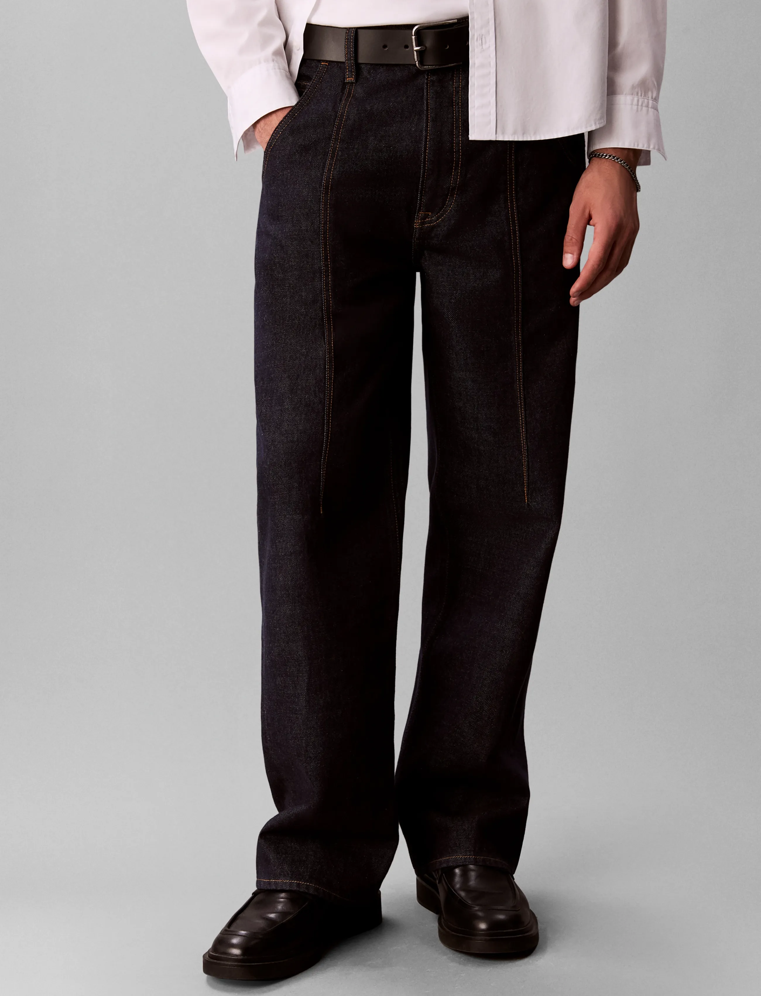 Calvin Klein Jeans - BAGGY UTILITY ICONIC INDIGO JEAN - iconic indigo - 3