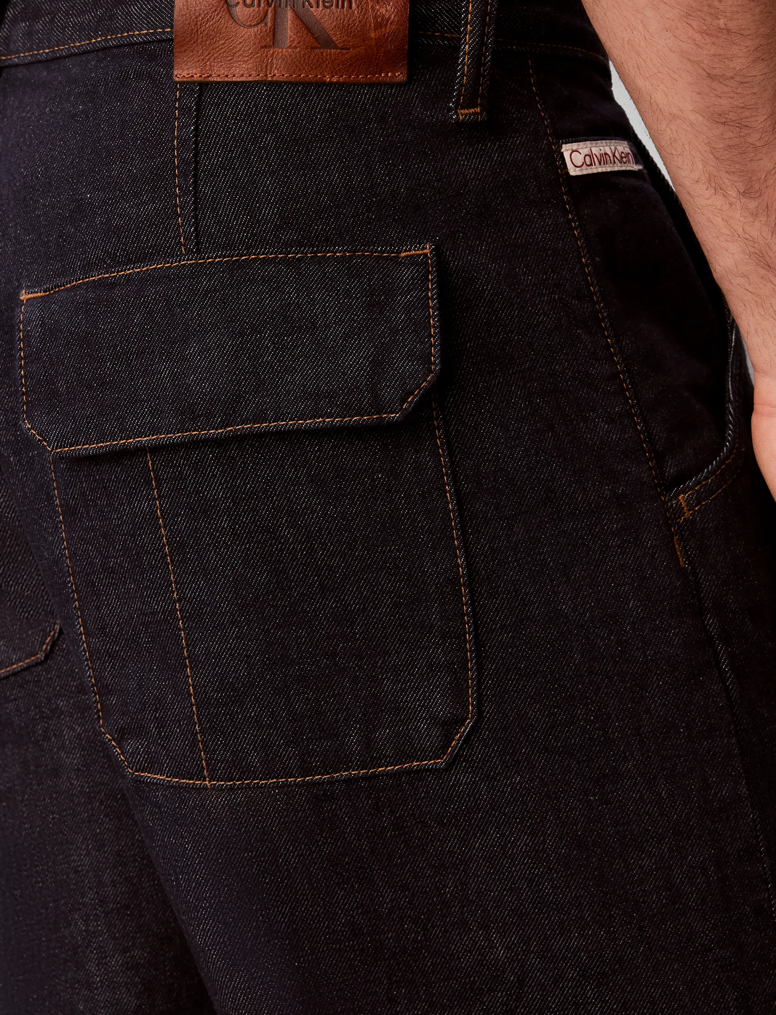 Calvin Klein Jeans - BAGGY UTILITY ICONIC INDIGO JEAN - iconic indigo - 5