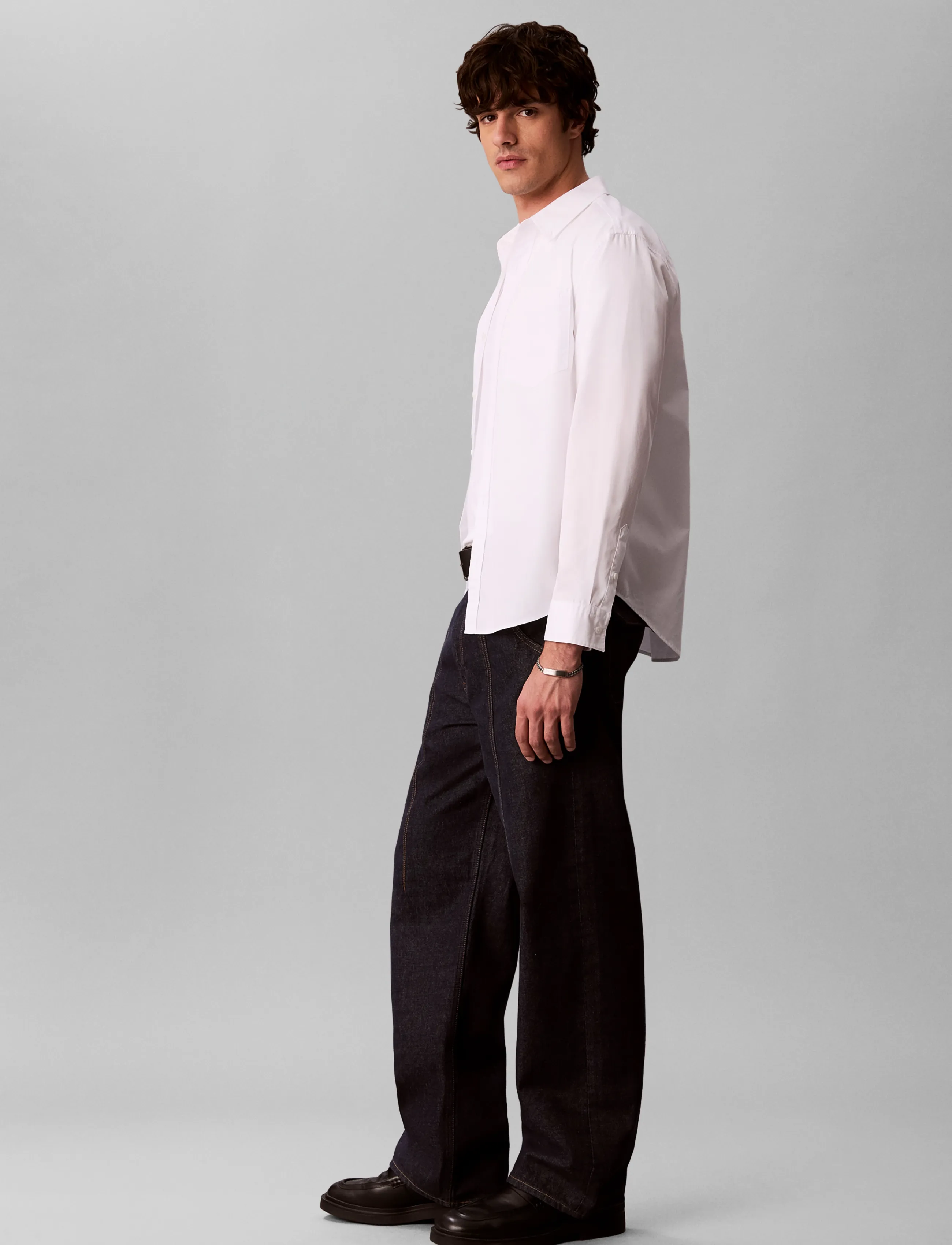 Calvin Klein Jeans BAGGY UTILITY ICONIC INDIGO JEAN - Streetstyle - ICONIC INDIGO / navy