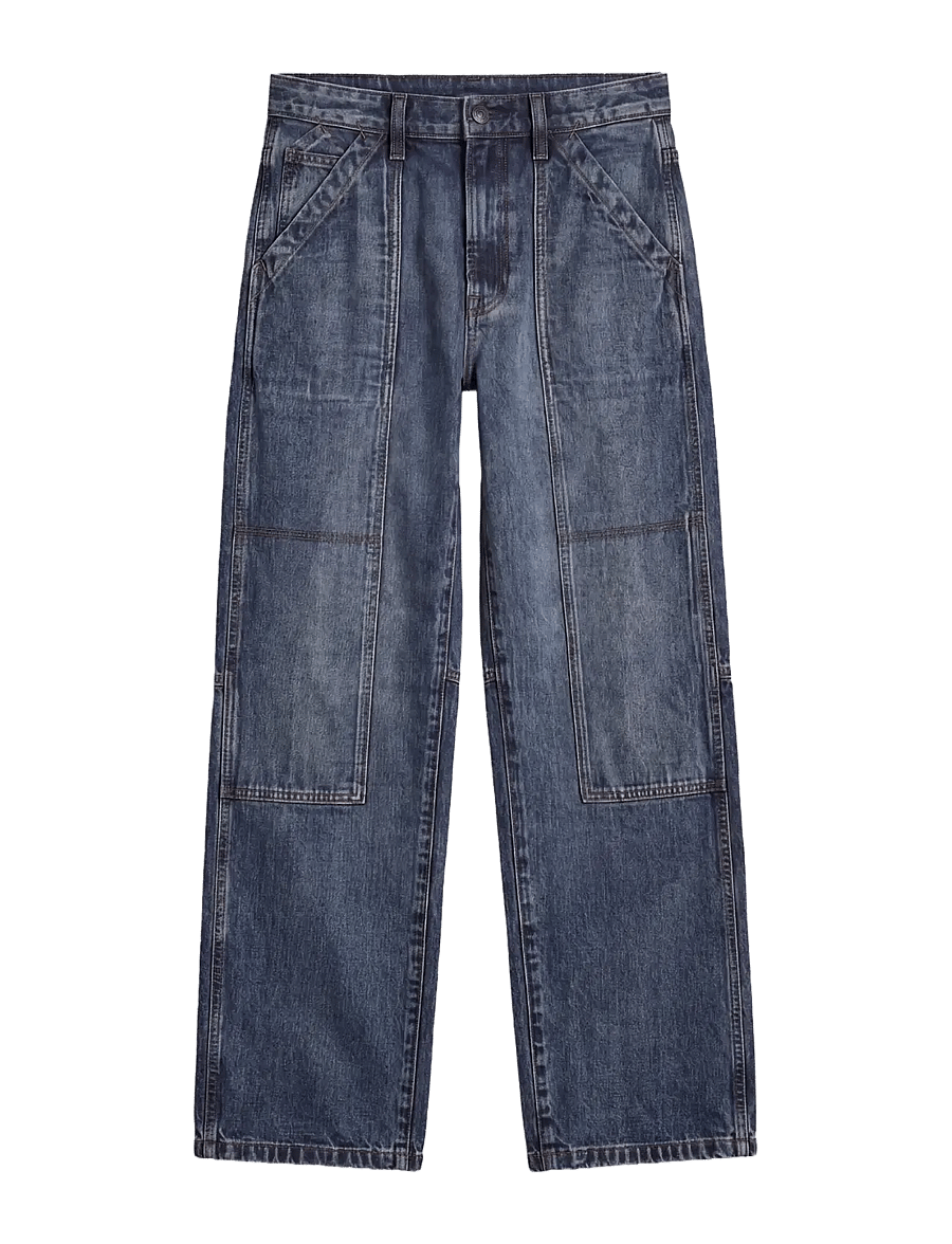 Calvin Klein Jeans - DOUBLE CARPENTER JEAN SHORT LINE - loose jeans - short line - 1
