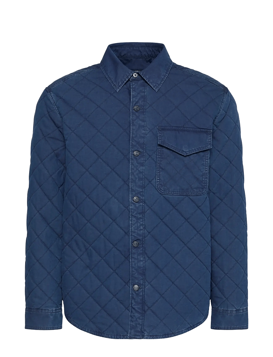 Calvin Klein Jeans - QUILTED NYLON OVERSHIRT APPALACH - fall jackets - appalachian - 1