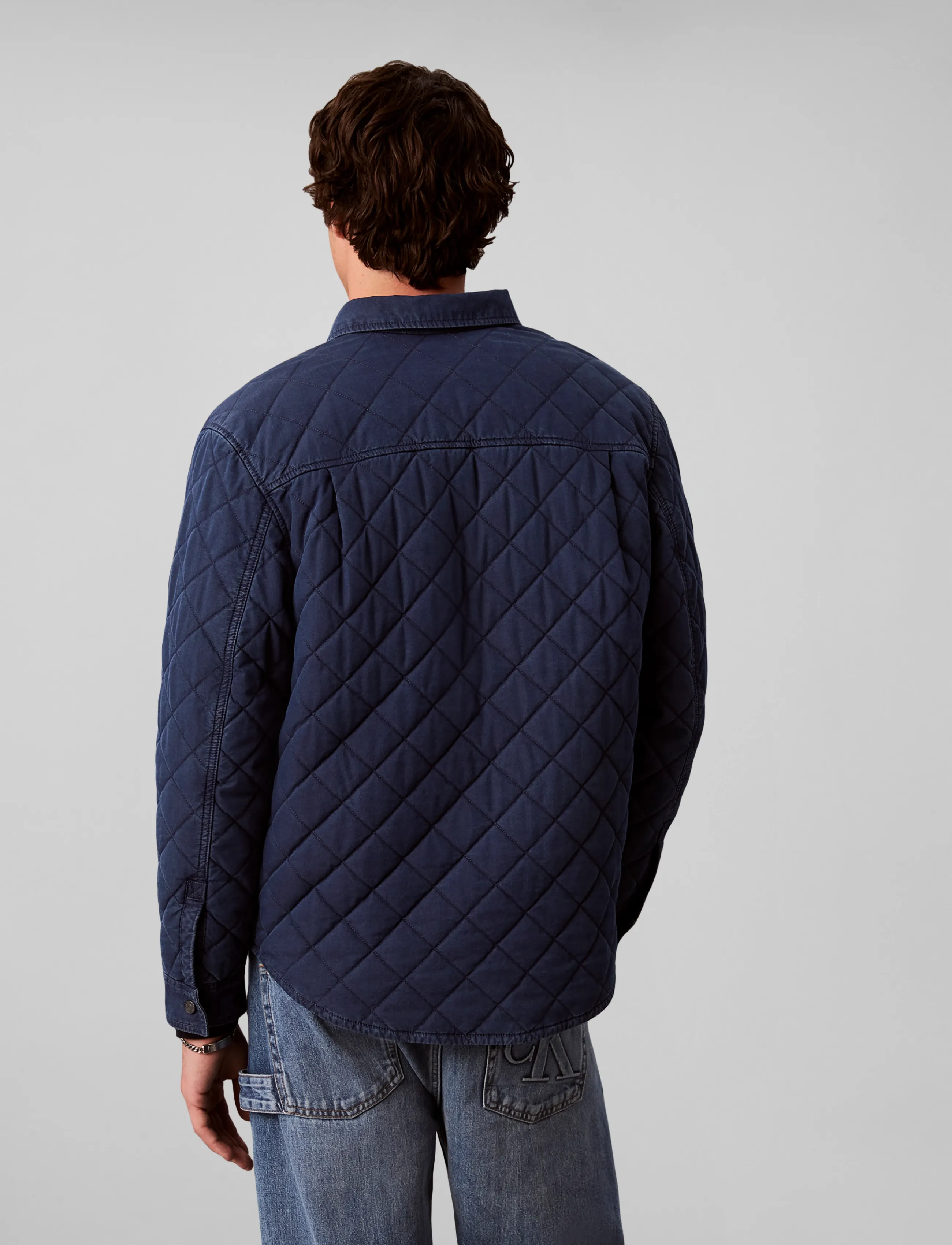 Calvin Klein Jeans - QUILTED NYLON OVERSHIRT APPALACH - fall jackets - appalachian - 2