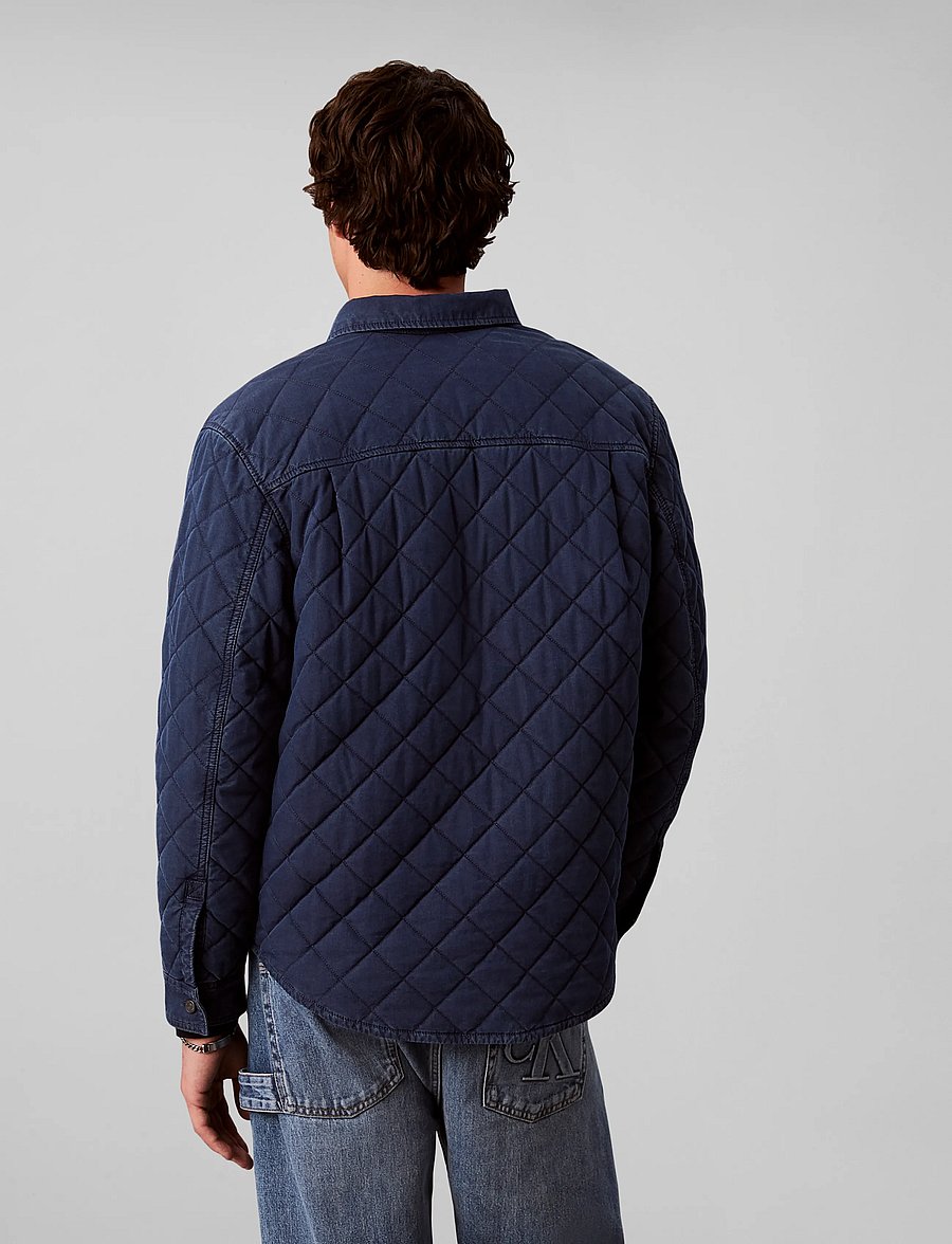 Calvin Klein Jeans - QUILTED NYLON OVERSHIRT APPALACH - fall jackets - appalachian - 2