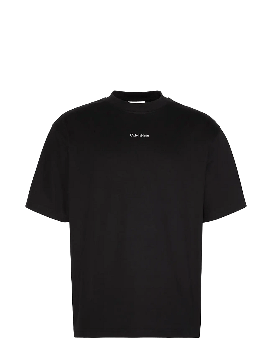 Calvin Klein Jeans - SS RXLD 16S JEANS IMAGE BACK GRA - kurzärmelige t-shirts - black - 1