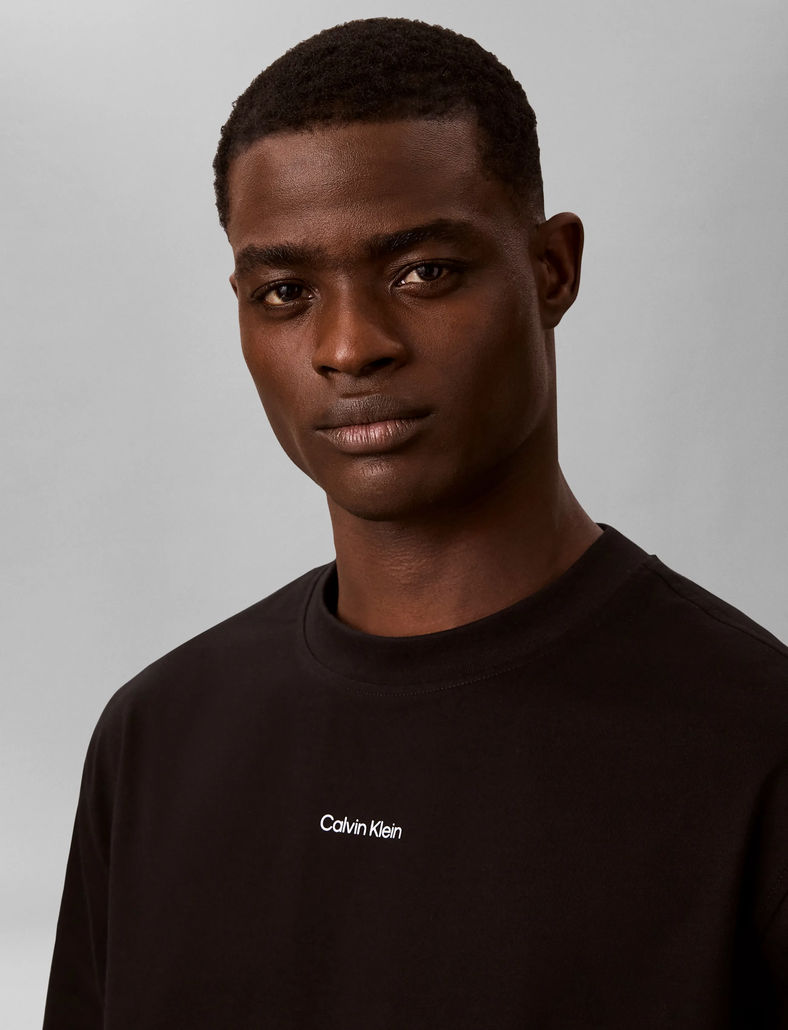 Calvin Klein Jeans - SS RXLD 16S JEANS IMAGE BACK GRA - kurzärmelige t-shirts - black - 4