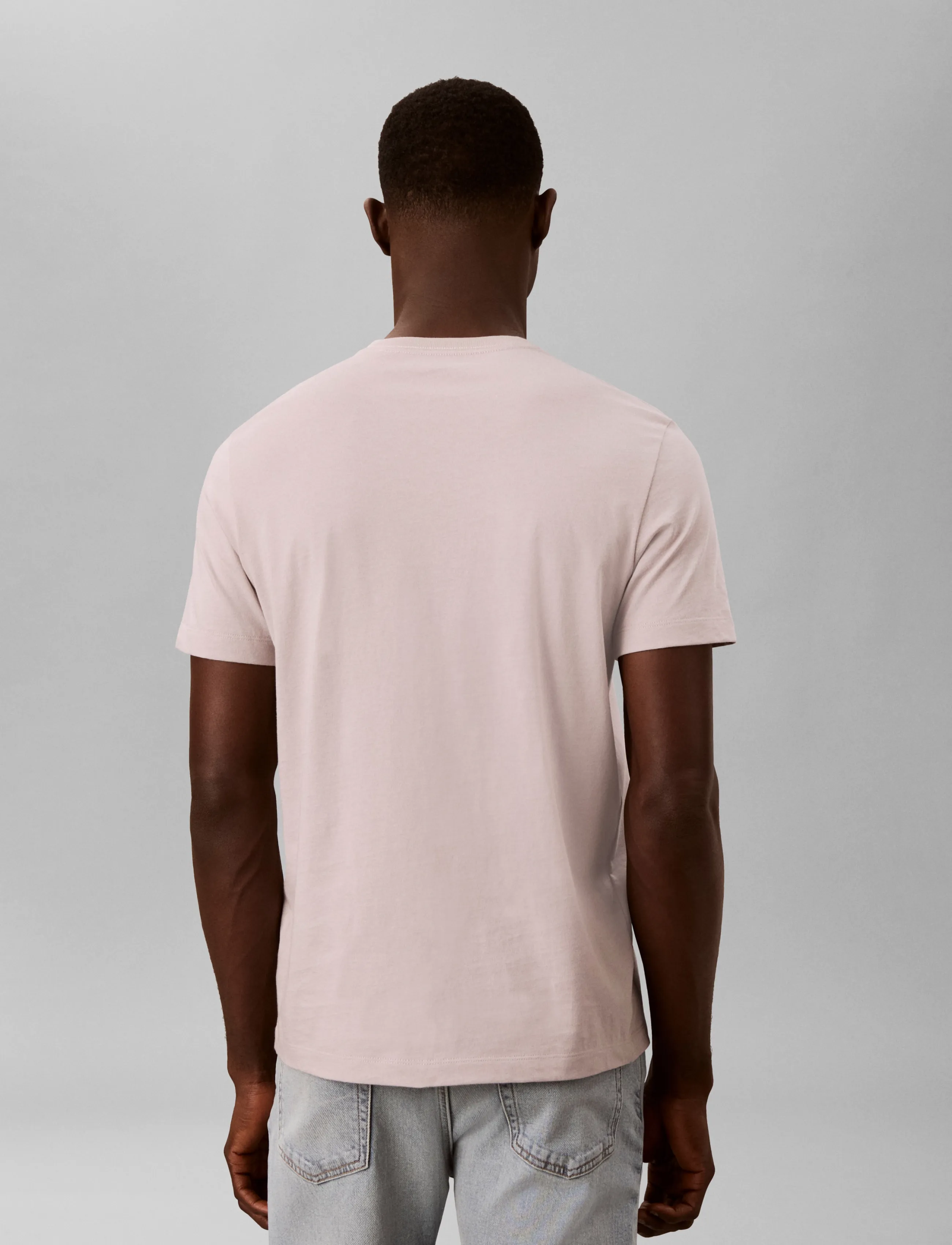 Calvin Klein Jeans - SS 30S EU BOXED CALVIN GRAPHIC T - lühikeste varrukatega t-särgid - ashes of roses - 2