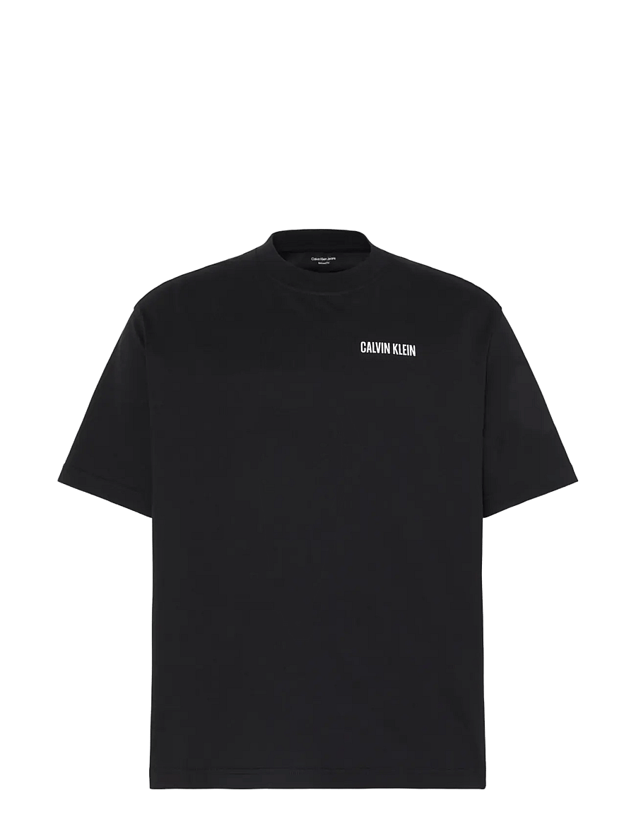Calvin Klein Jeans - SS RLX 20S CALVIN OR NTHING BCK - lühikeste varrukatega t-särgid - black - 1