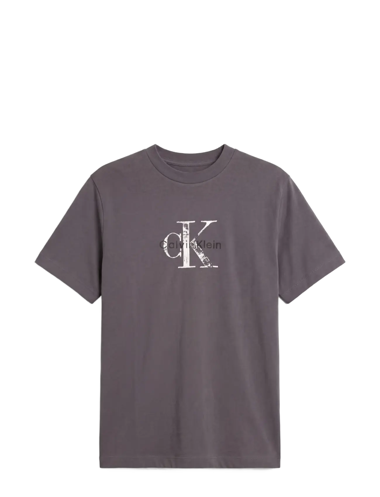 Calvin Klein Jeans - SS 20s EZ Distressd Mnlgo Graphi - volcanic ash - 1