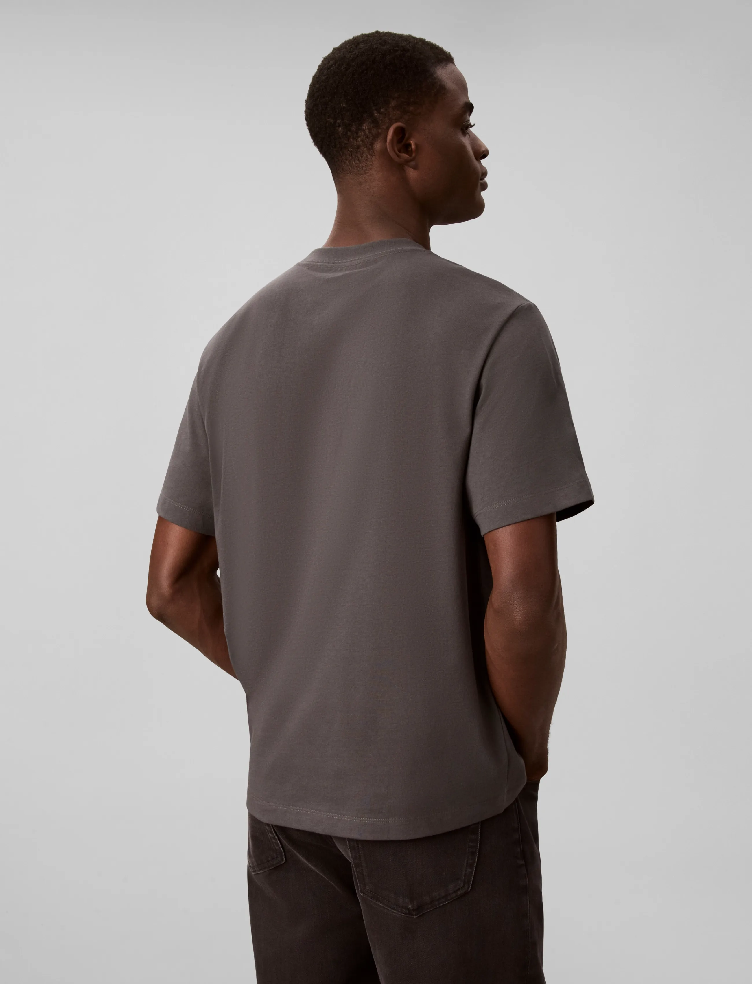 Calvin Klein Jeans - SS 20s EZ Distressd Mnlgo Graphi - volcanic ash - 2