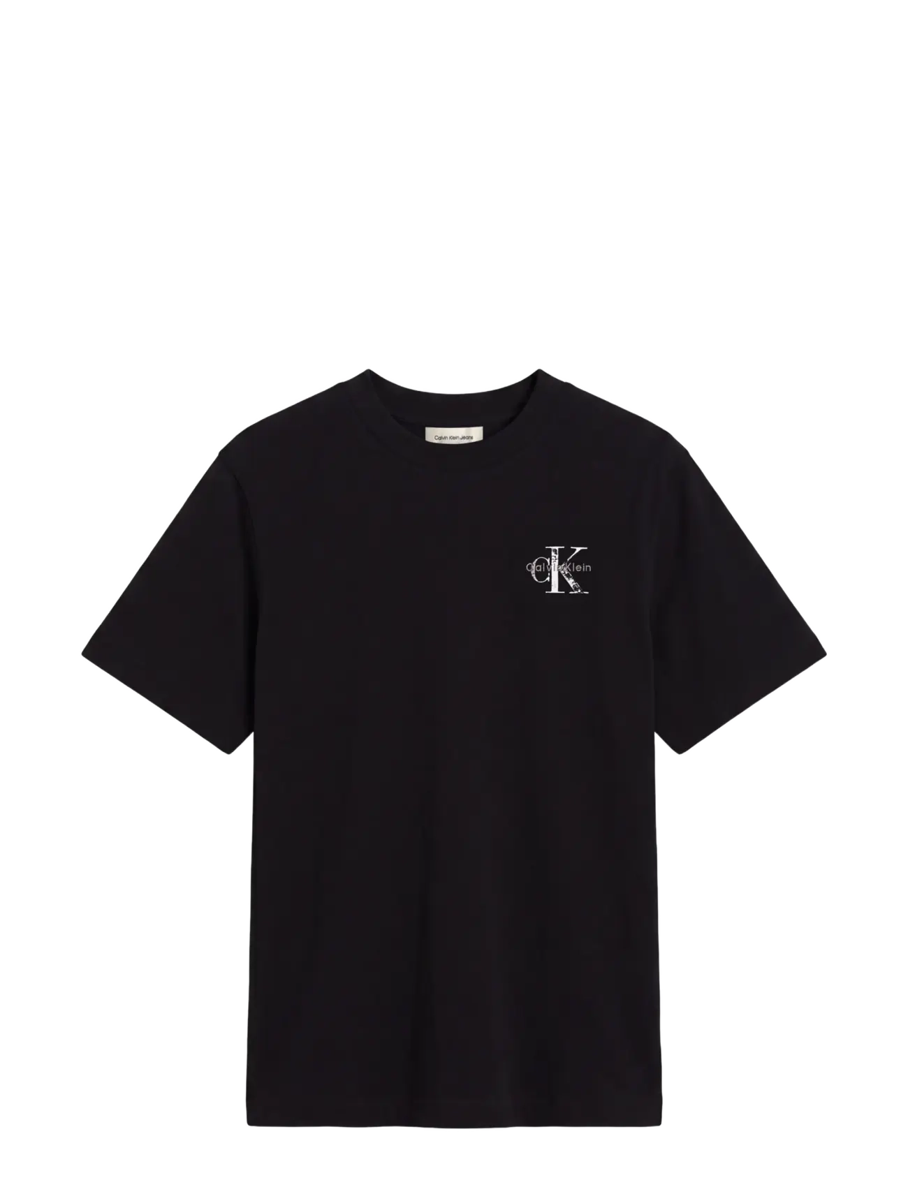 Calvin Klein Jeans - SS EZ 20S DISTRESS MNLGO BCK GRA - black - 1