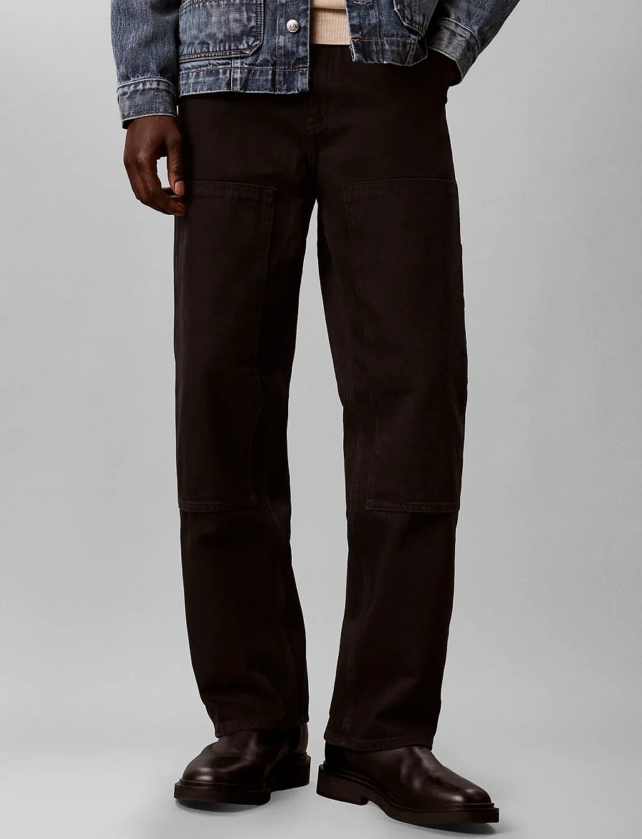 Calvin Klein Jeans - BAGGY CK CLASSIC BLACK CRPNTR JE - weite jeans - ck classic black - 3