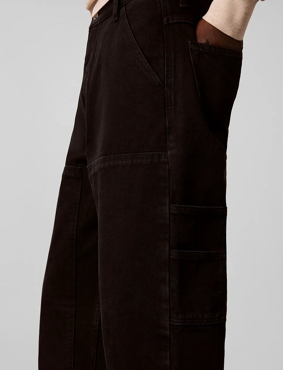 Calvin Klein Jeans - BAGGY CK CLASSIC BLACK CRPNTR JE - weite jeans - ck classic black - 5