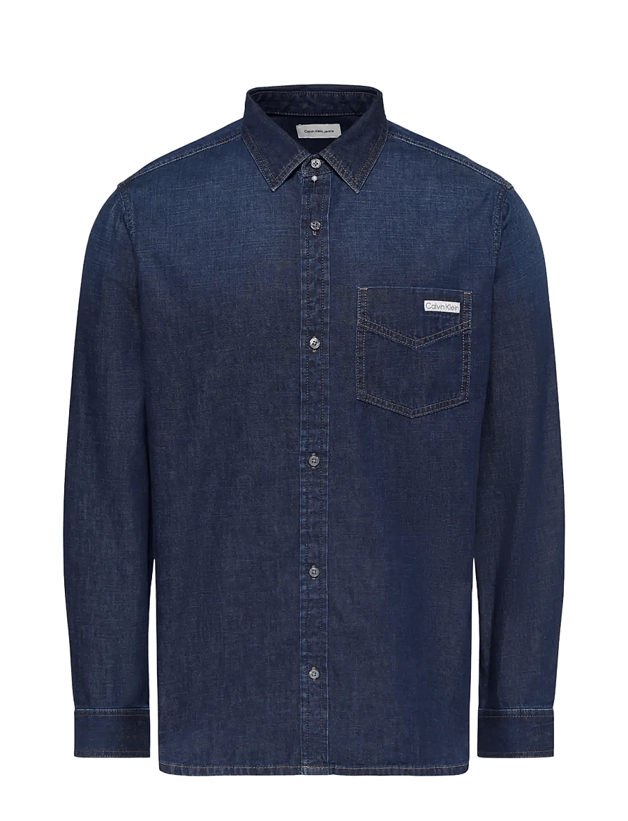 Calvin Klein Jeans - ESSENTIAL CLASSIC FELDMAN SHIRT - teksasärgid - feldman - 1