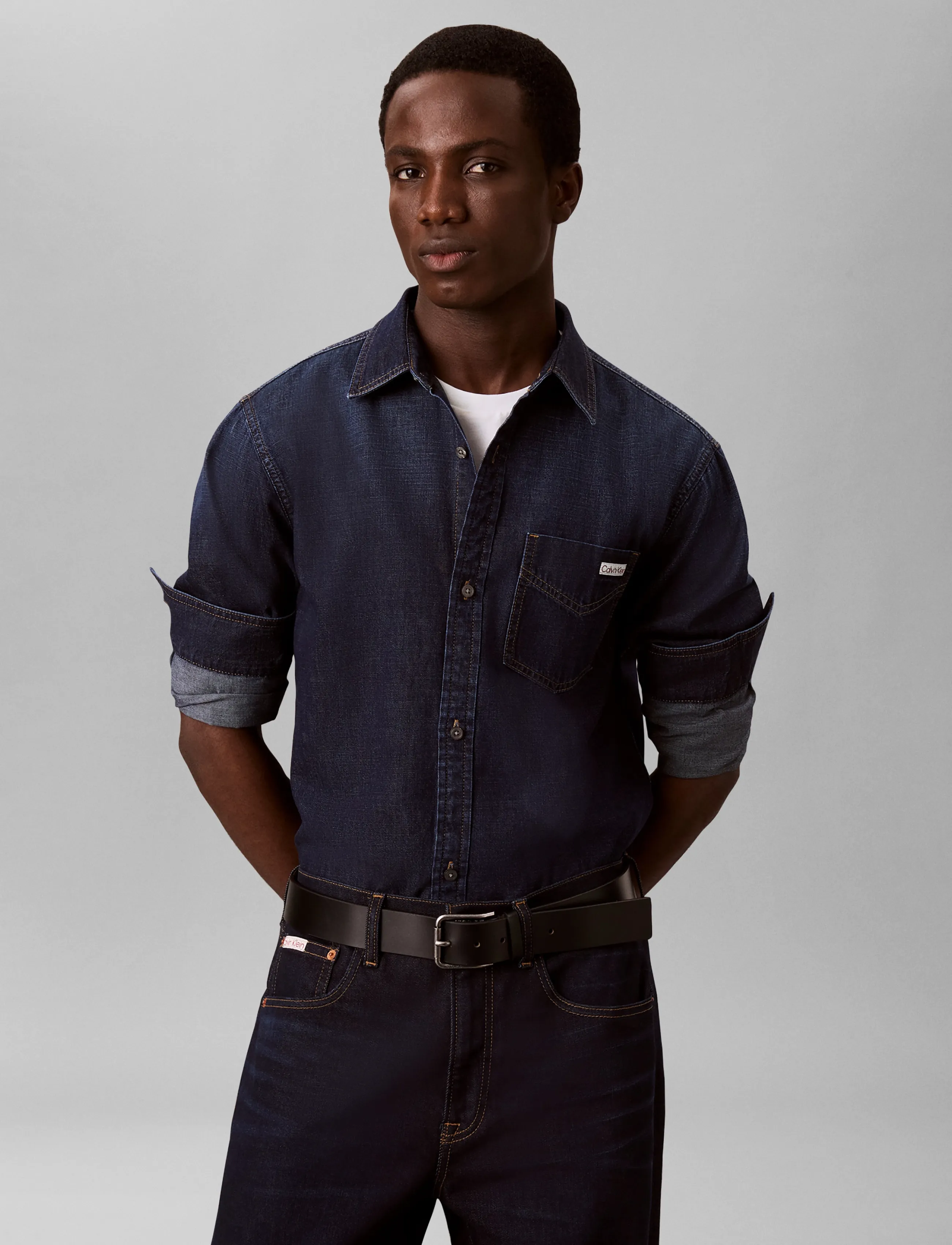 Calvin Klein Jeans - ESSENTIAL CLASSIC FELDMAN SHIRT - feldman - 3