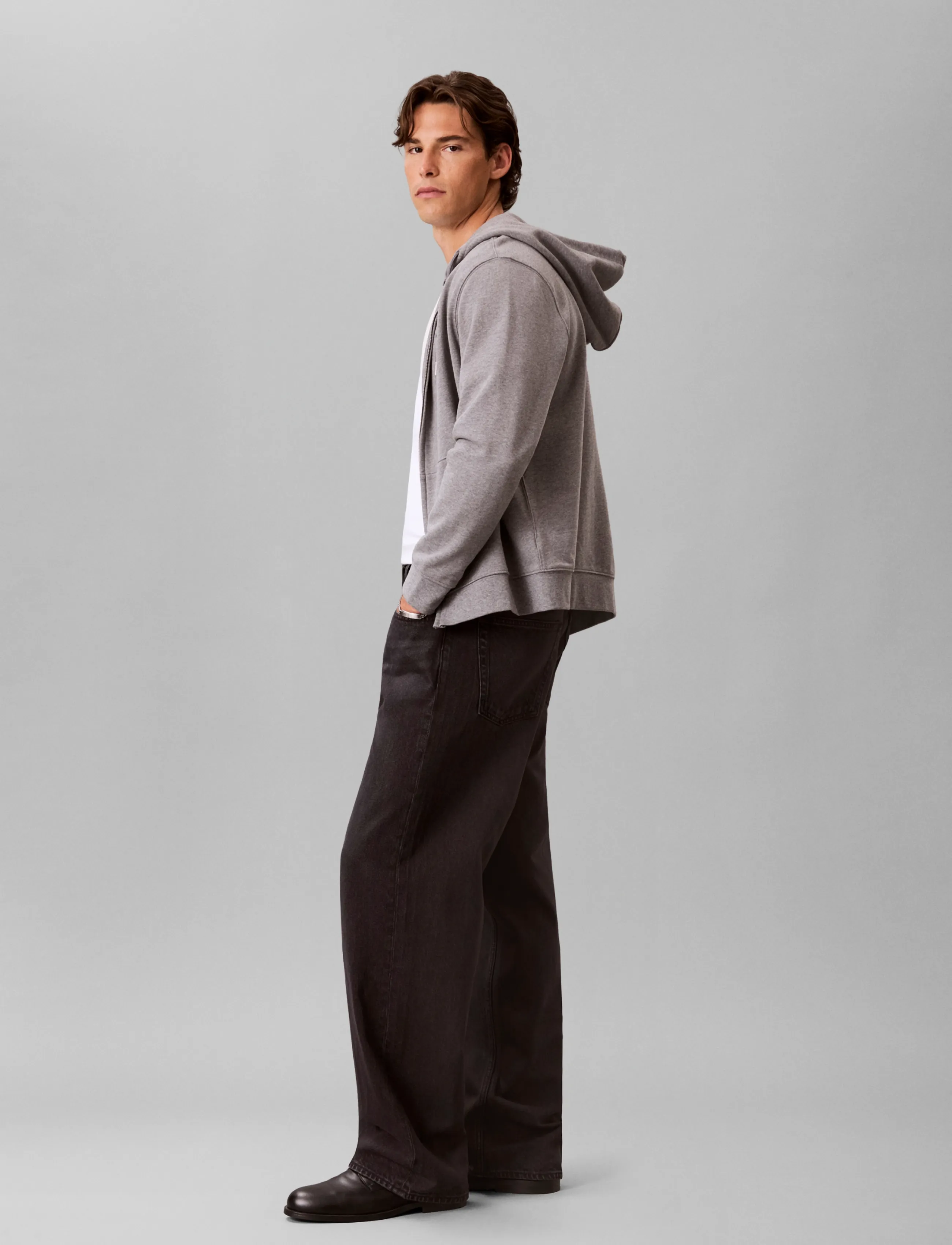 Calvin Klein Jeans RELAXED BAGGY SIDEWALK - Streetstyle - SIDEWALK / black