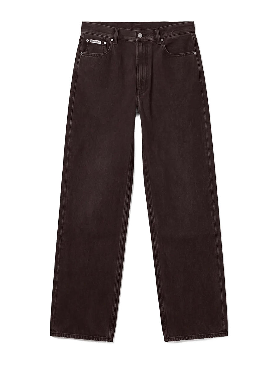 Calvin Klein Jeans - RELAXED STRAIGHT CK ESSNTL BLACK - loose jeans - ck essential black - 1