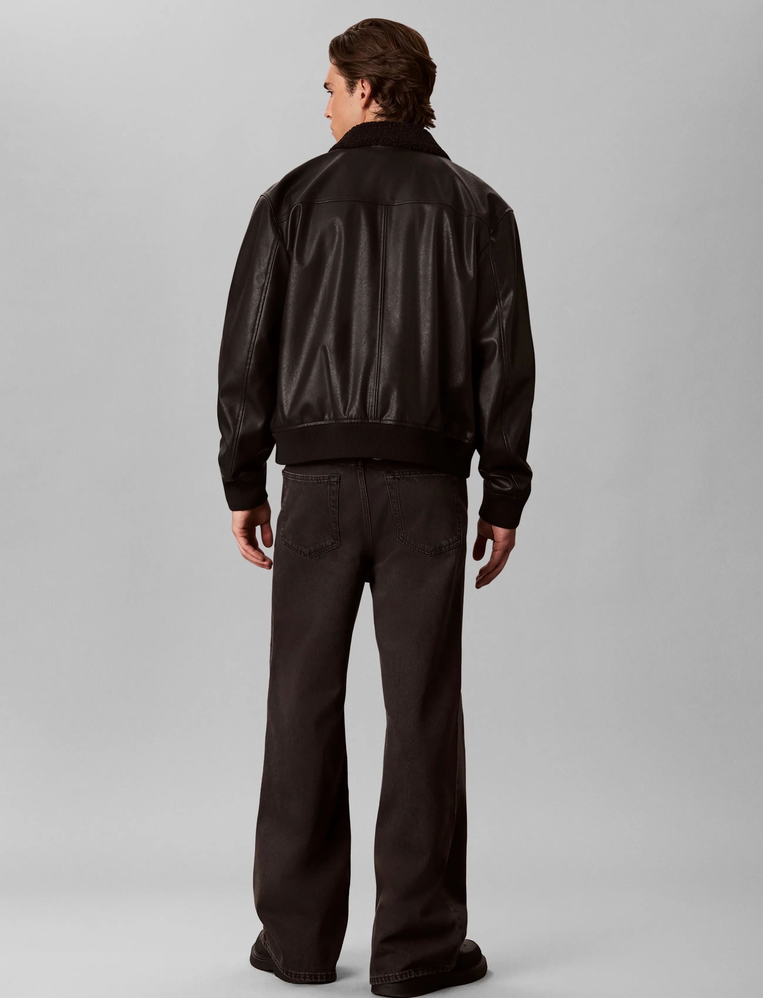 Calvin Klein Jeans - RELAXED STRAIGHT CK ESSNTL BLACK - ck essential black - 2