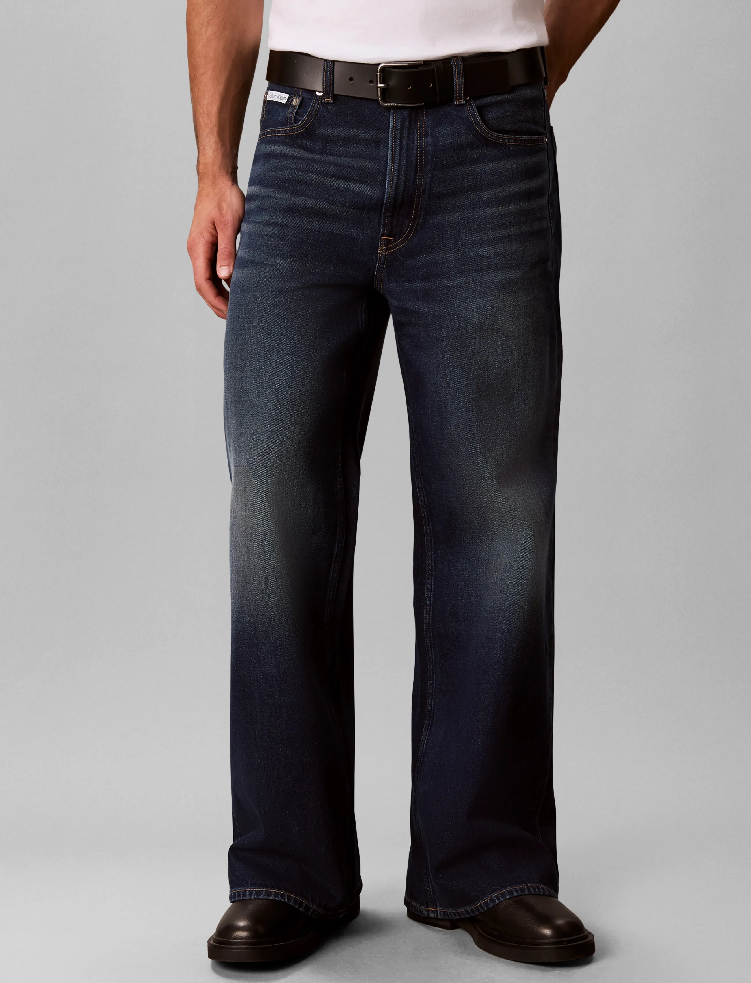 Calvin Klein Jeans - RELAXED STRAIGHT DARK CHELSEA - loose jeans - dark chelsea - 3