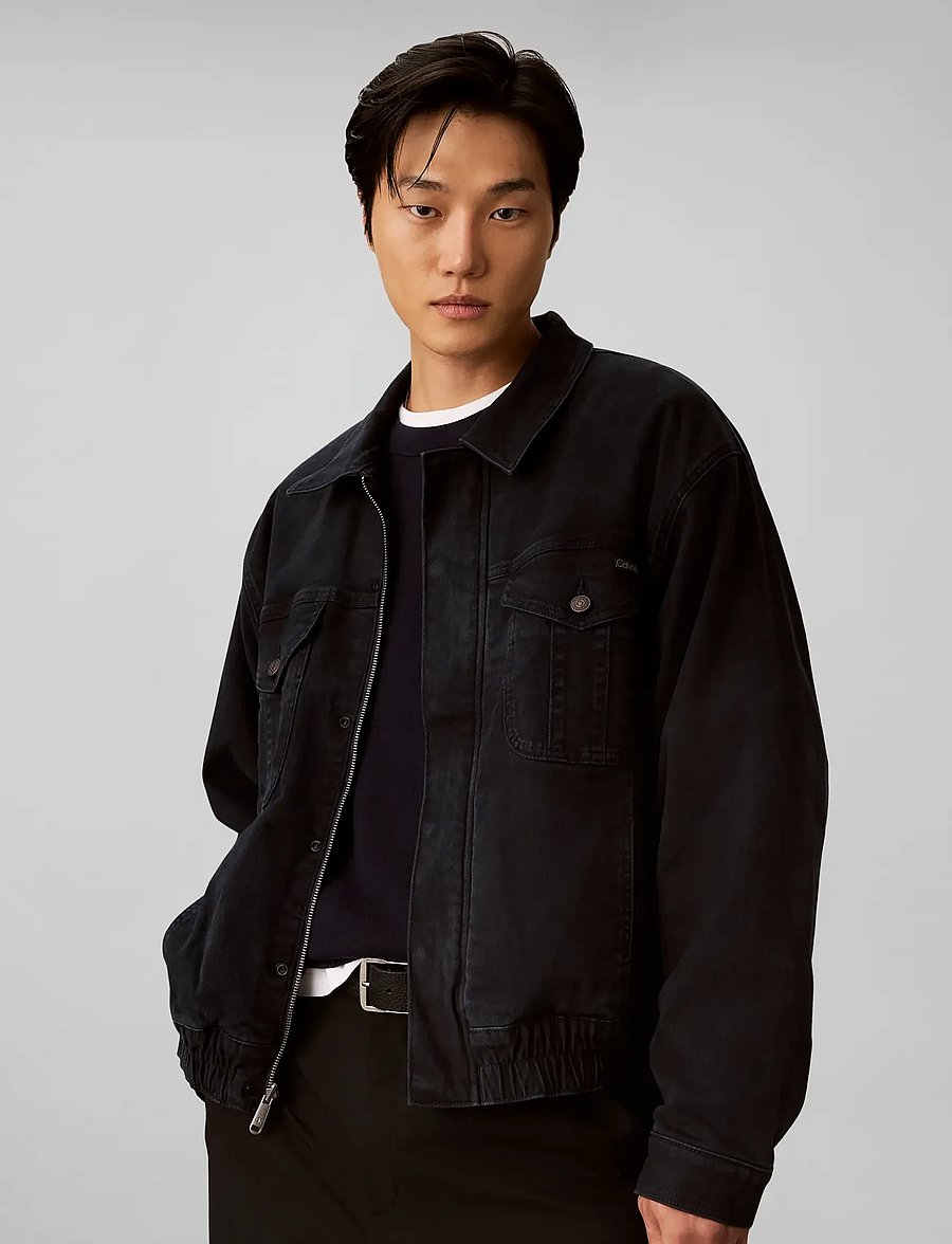 Calvin Klein Jeans - INDGO FTHR AVIATOR JACKET - ofodrade jeansjackor - indigo feather - 3